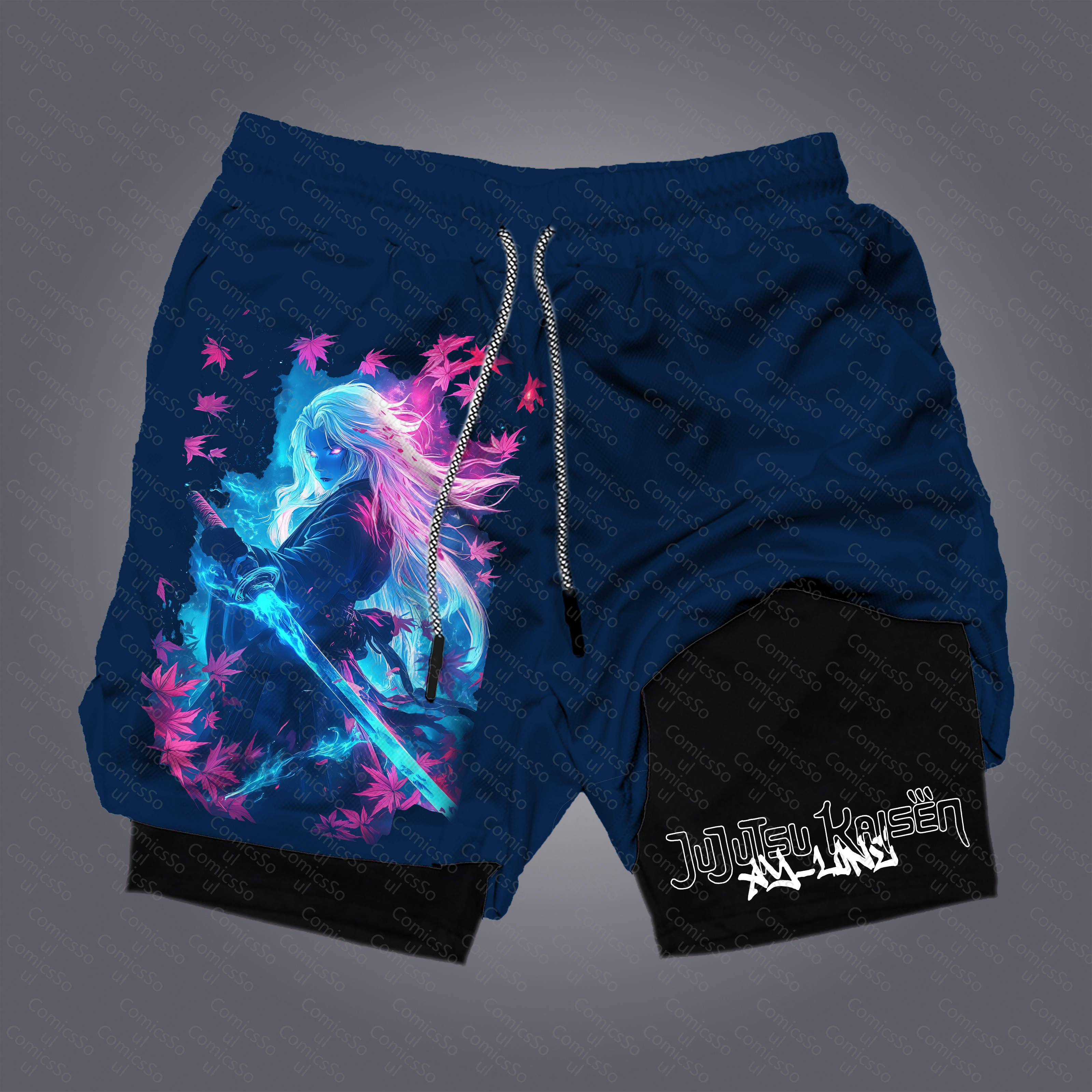 Unisex “ Comicssoul” Casual Streetwear Shorts