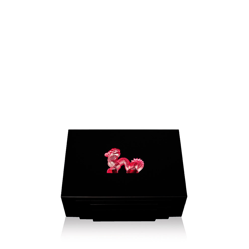 BOÎTE À BIJOUX DRAGON PETIT MODÈLE - CRISTAL ROUGE, PETIT MODÈLE