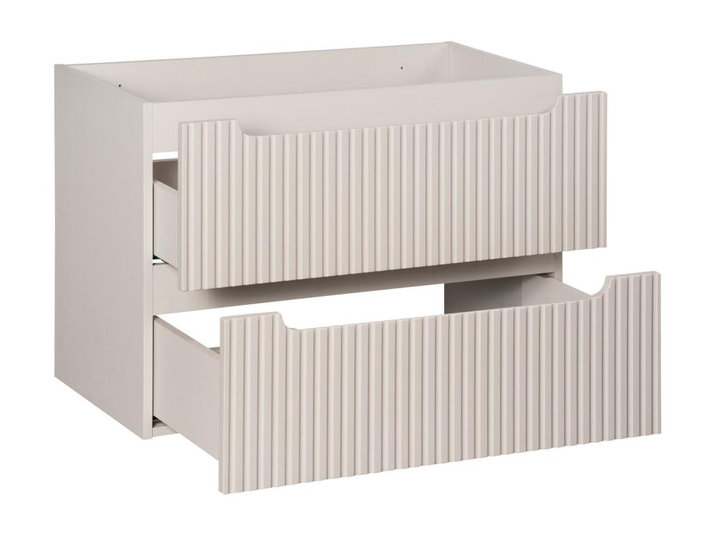 Armario Bajo Lavabos NOVA CUW80 2D2D 80x39x57 Beige