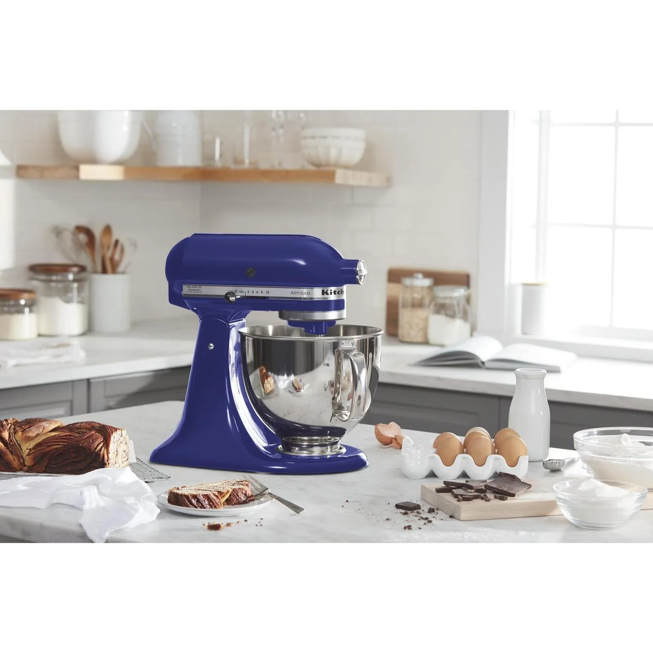 KitchenAid Artisan Series 5-Quart Tilt-Head Stand Mixer, Wildflower, KSM156CXWF - Image 58
