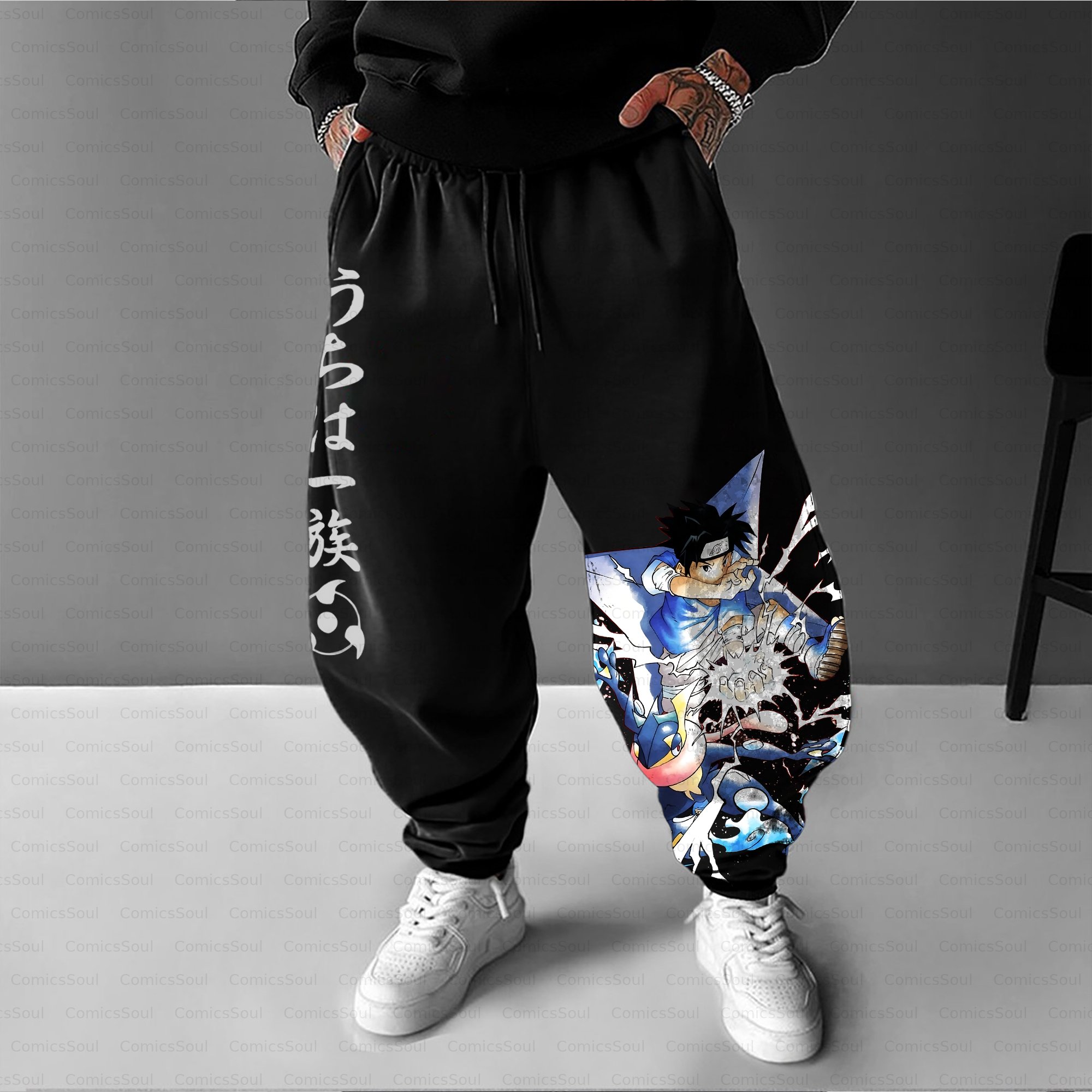 Unisex Casual Anime Streetwear Pant