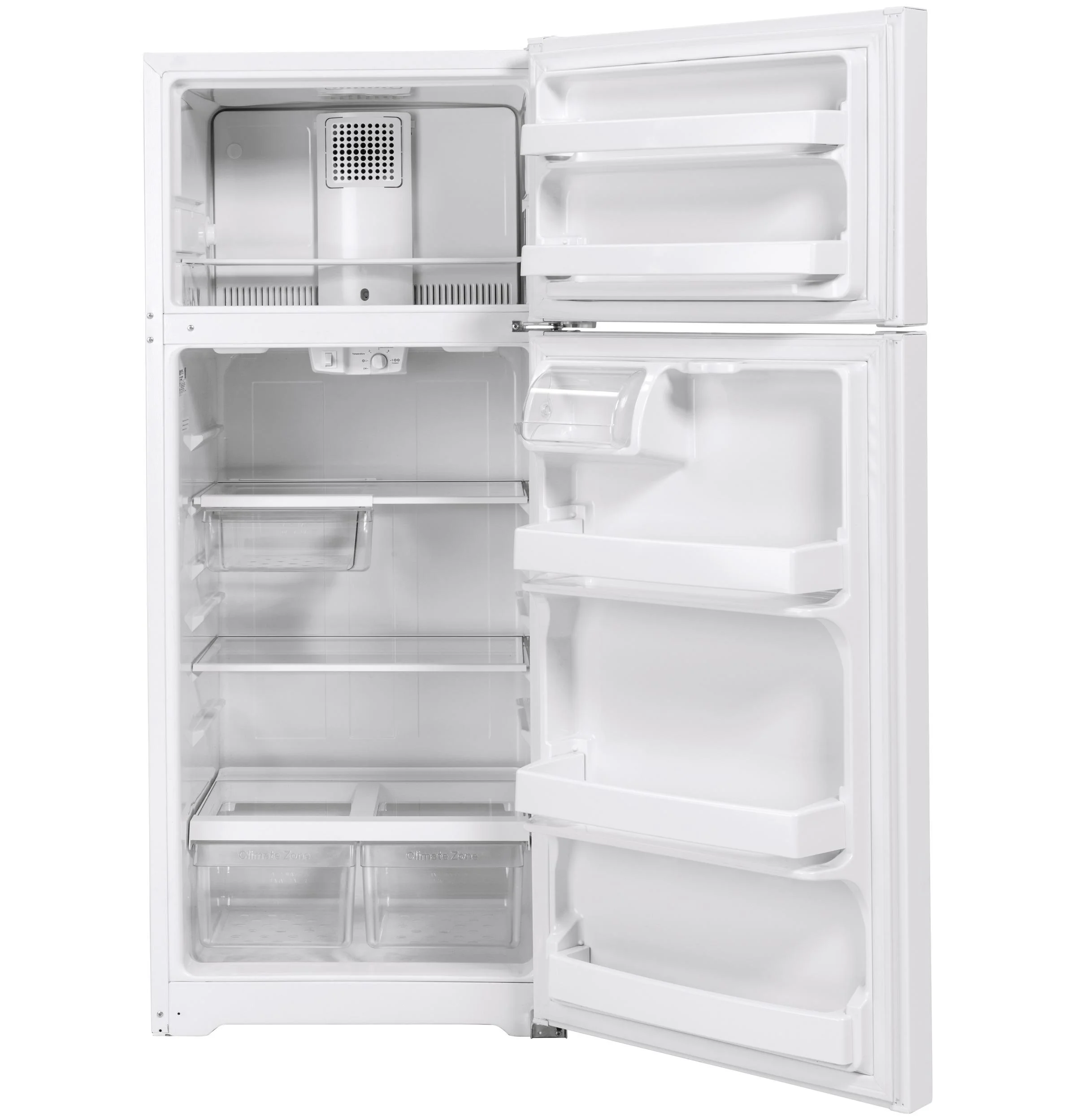 GE APPLIANCES GTS18HGNRWW top freezer freestanding refrigerator - Image 3