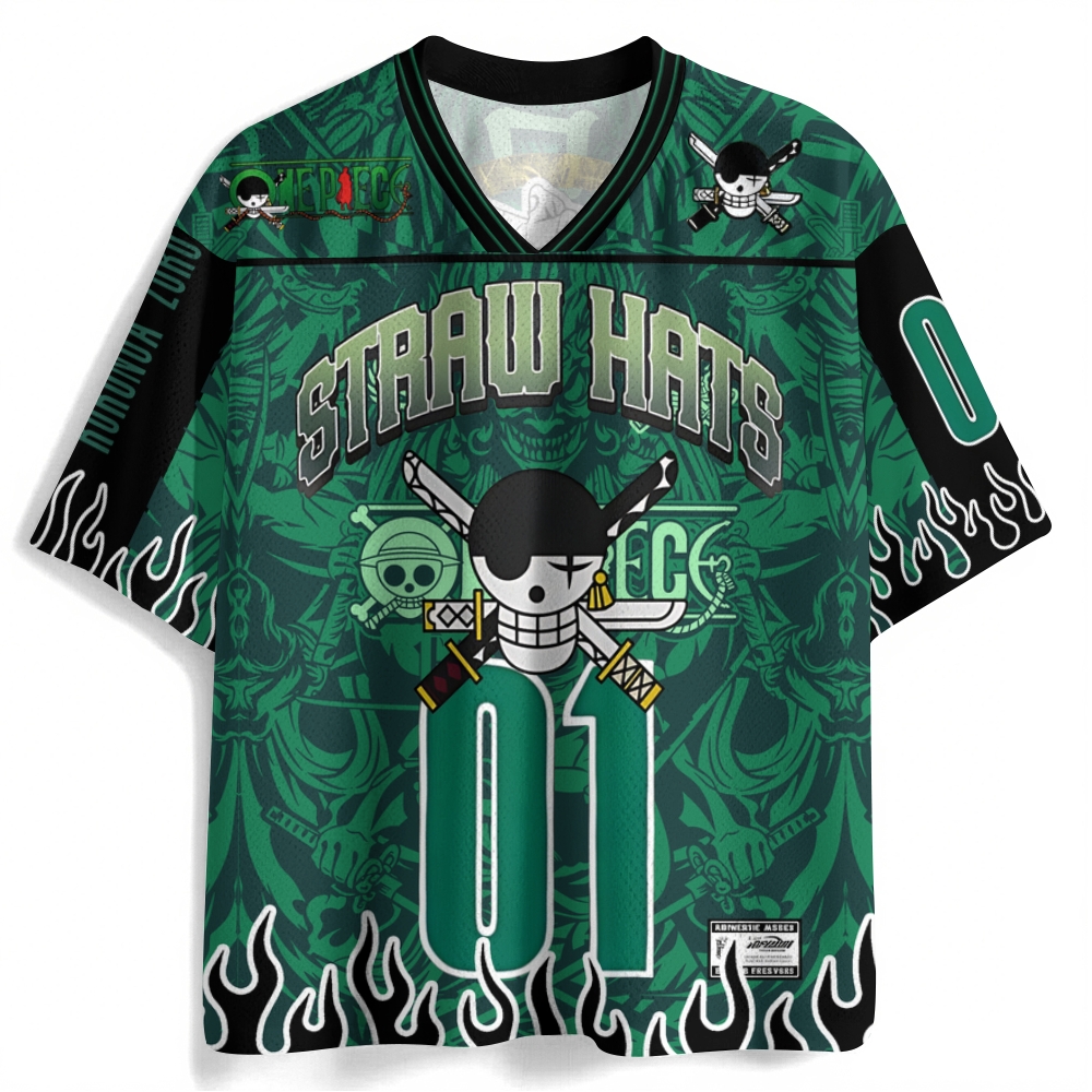 One Piece Anime Football Jersey
