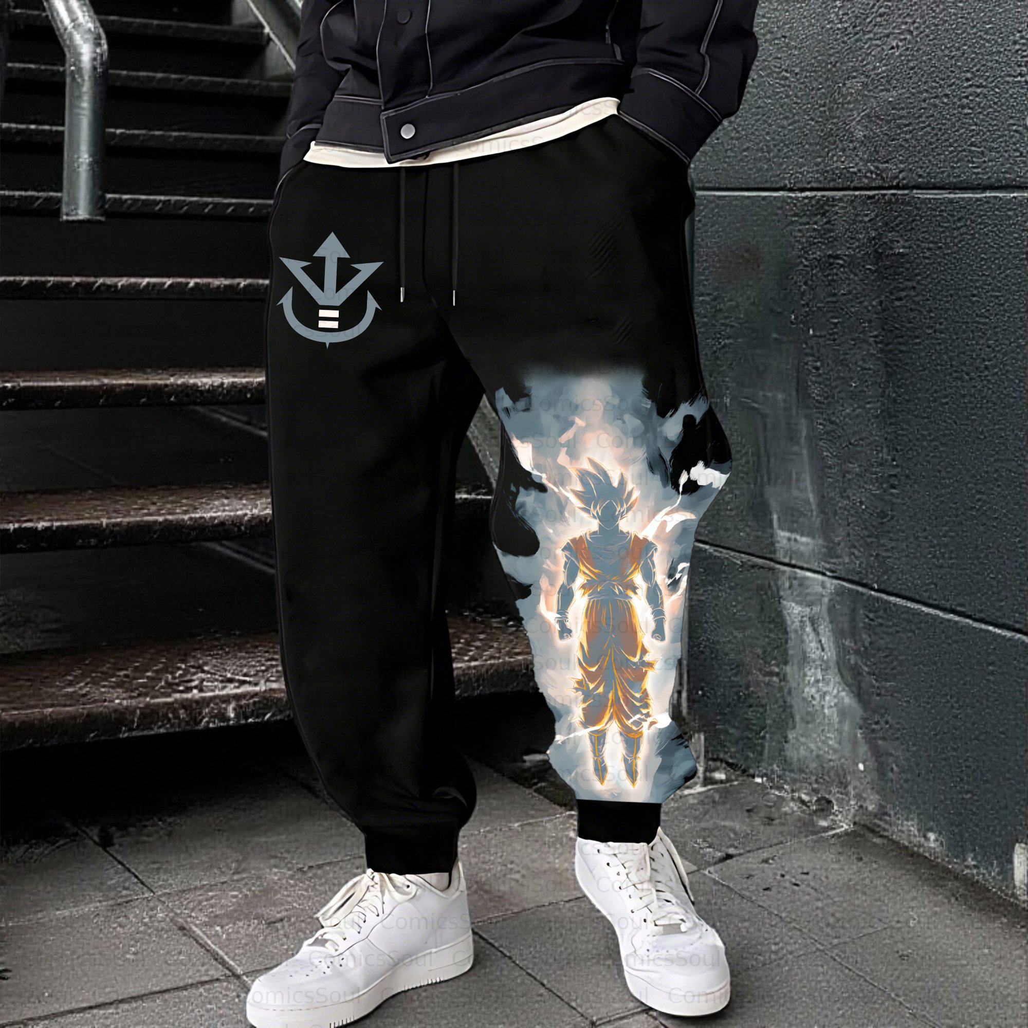 Unisex Casual Anime Streetwear Pant