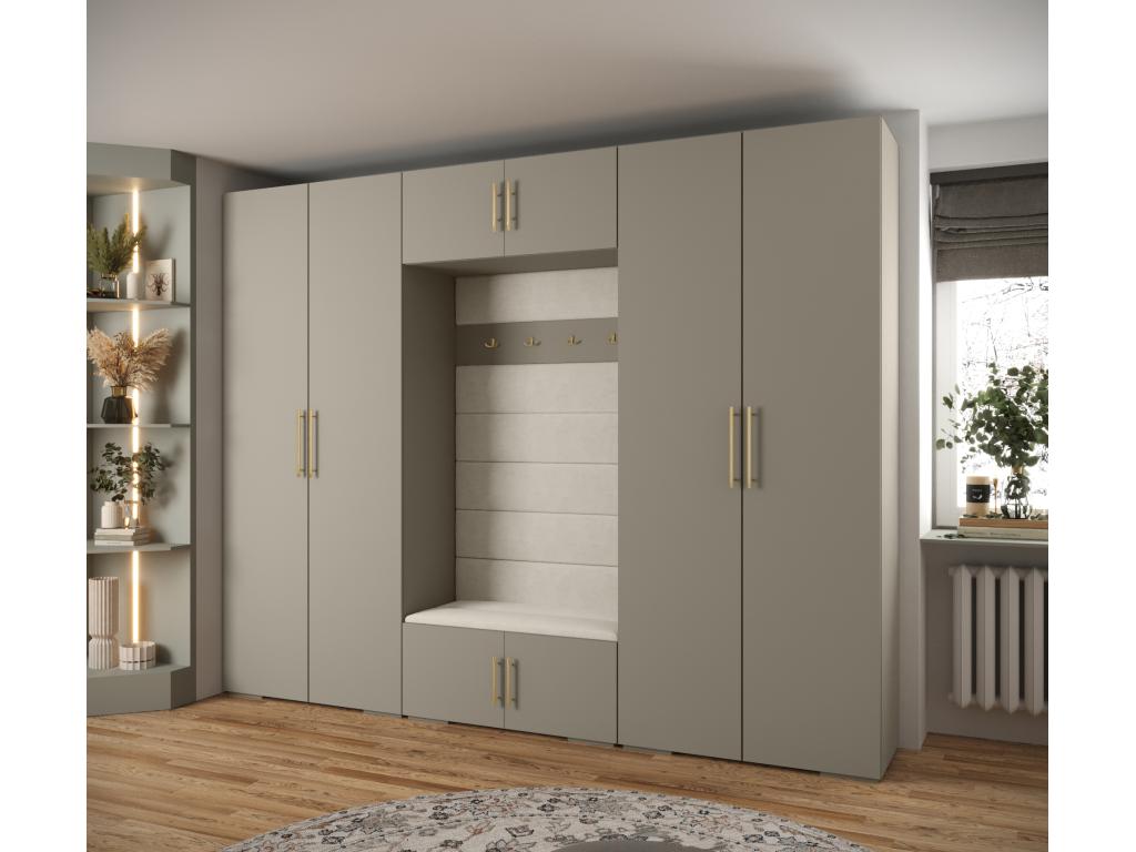 Inova 3 armario con puertas batientes 236,7/300/47