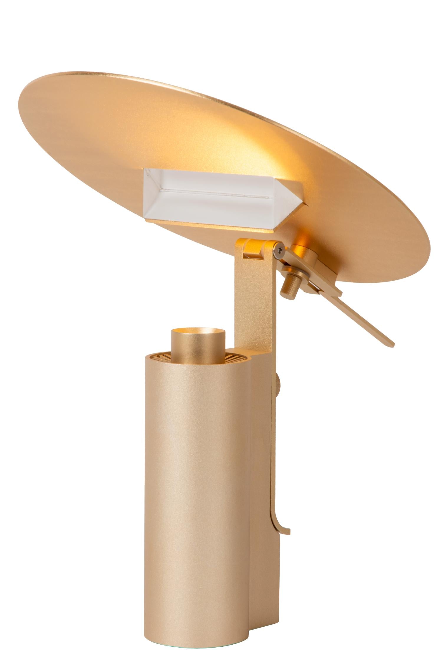 Lucide Premium FITS Tafellamp - Mat Goud   Messing