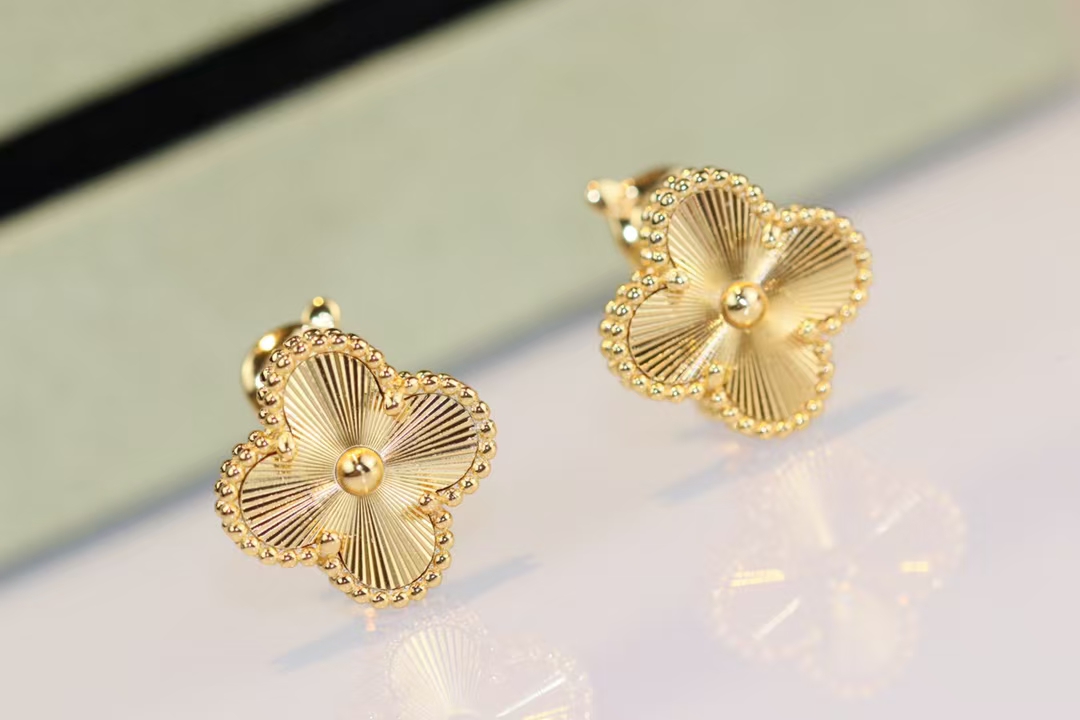 VCA Vintage Alhambra Earrings - Original Replica Club