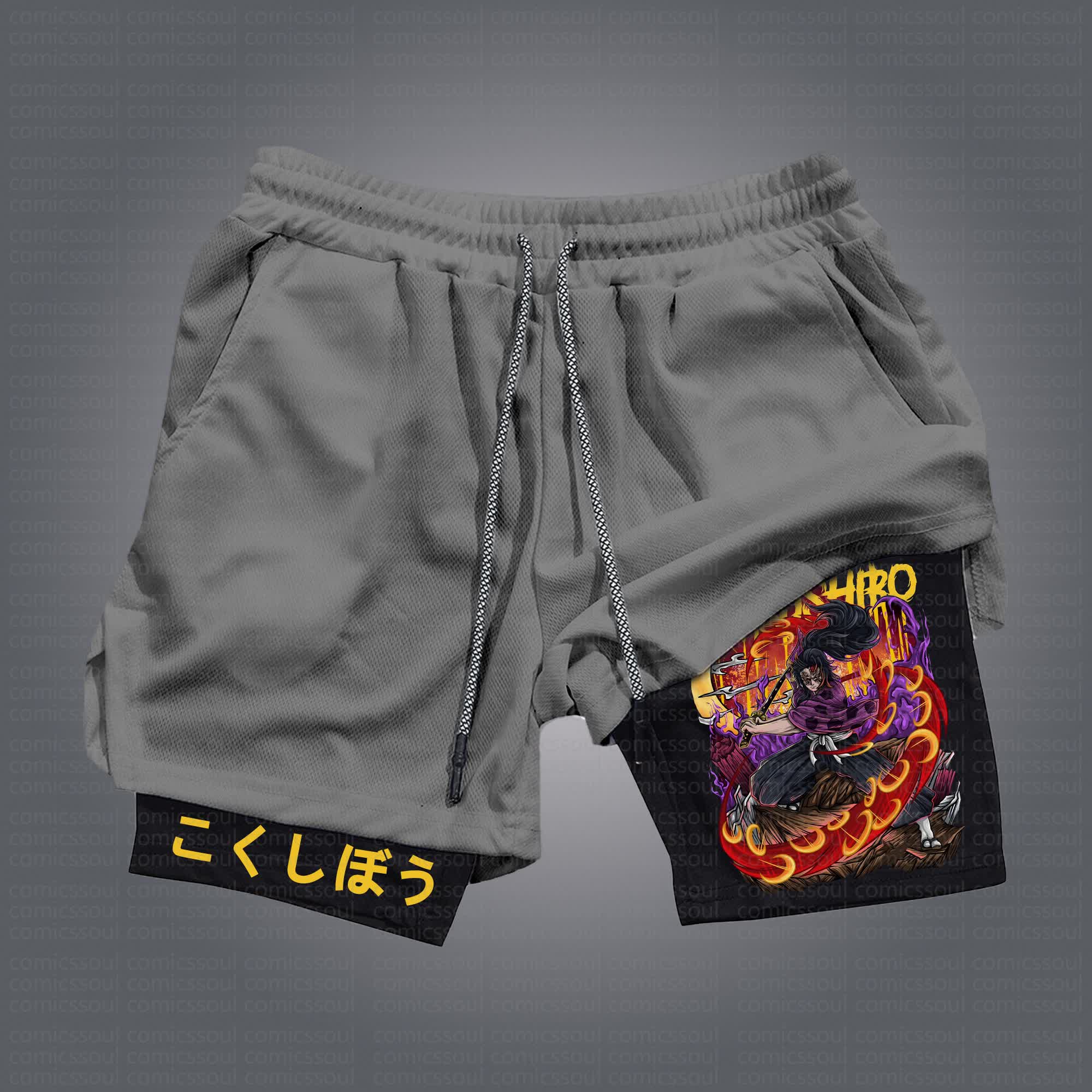 Unisex Casual Anime Streetwear Shorts 丨Comicssoul