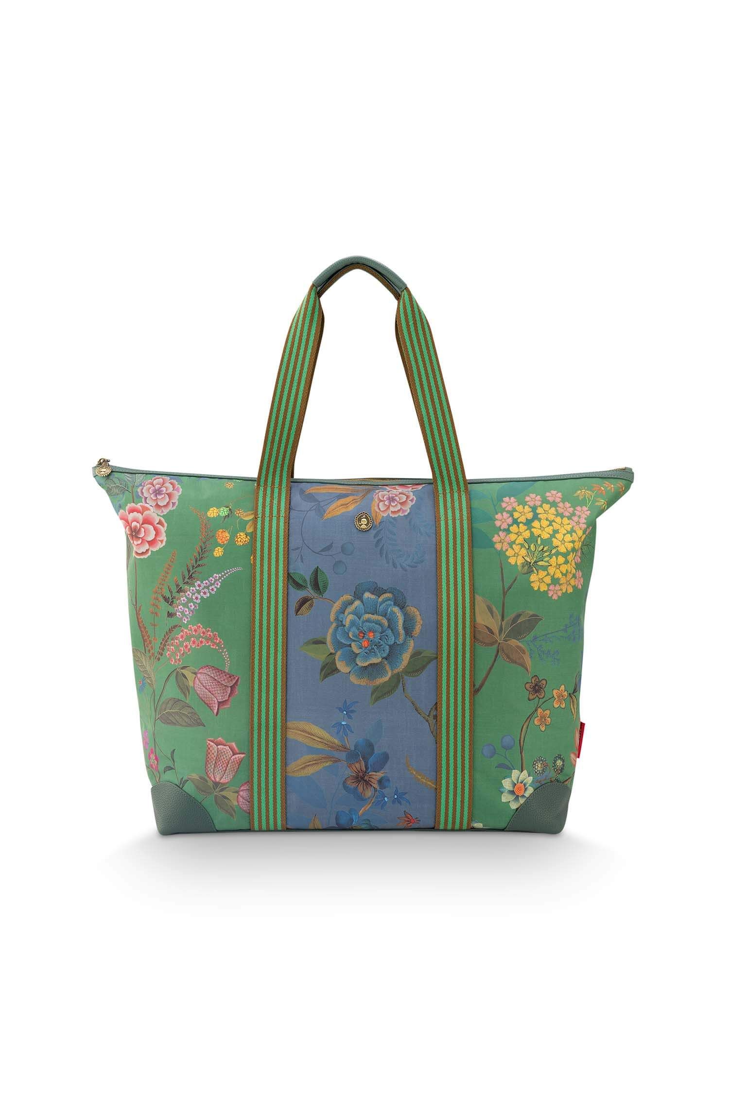 Tote Bag Tilda Large Bodhi Flower Green