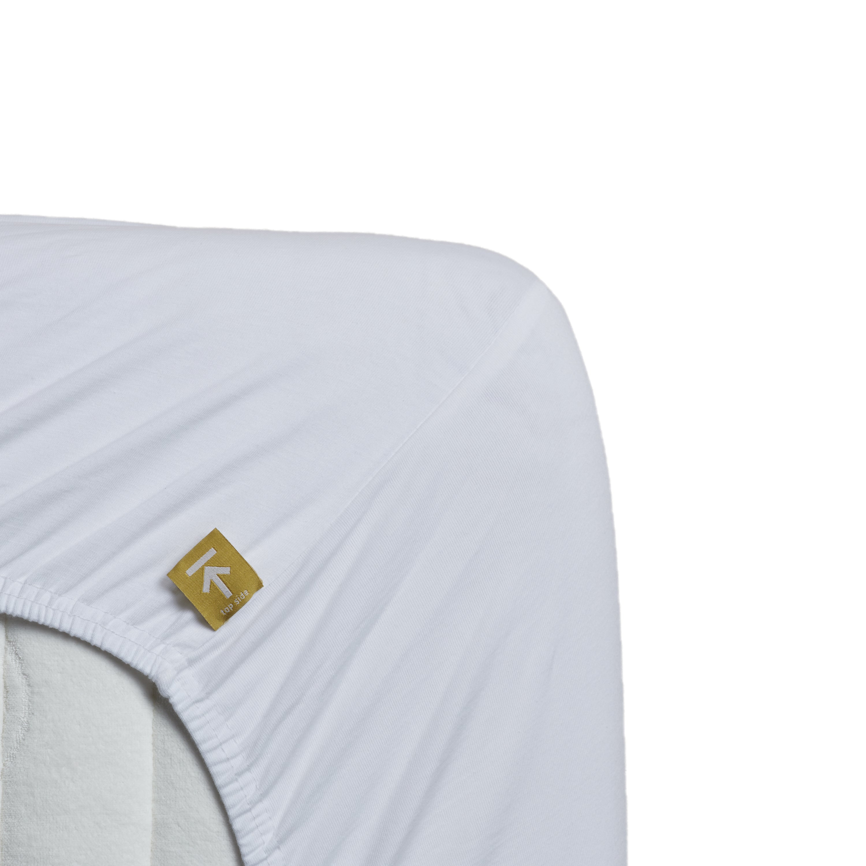 Beddinghouse Jersey Lycra - Topper Hoeslaken - 120x200/220 - Wit