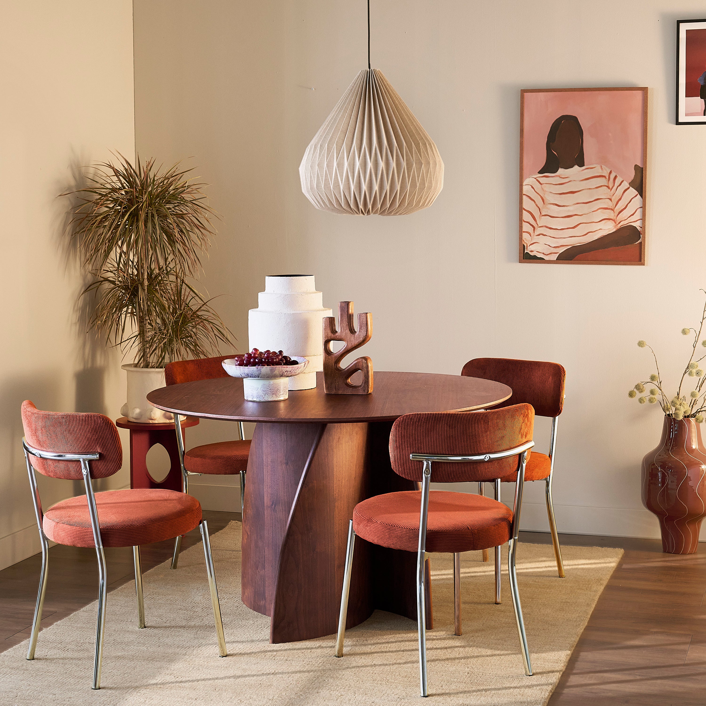 by fonQ Bent Eetkamerstoel - Terra