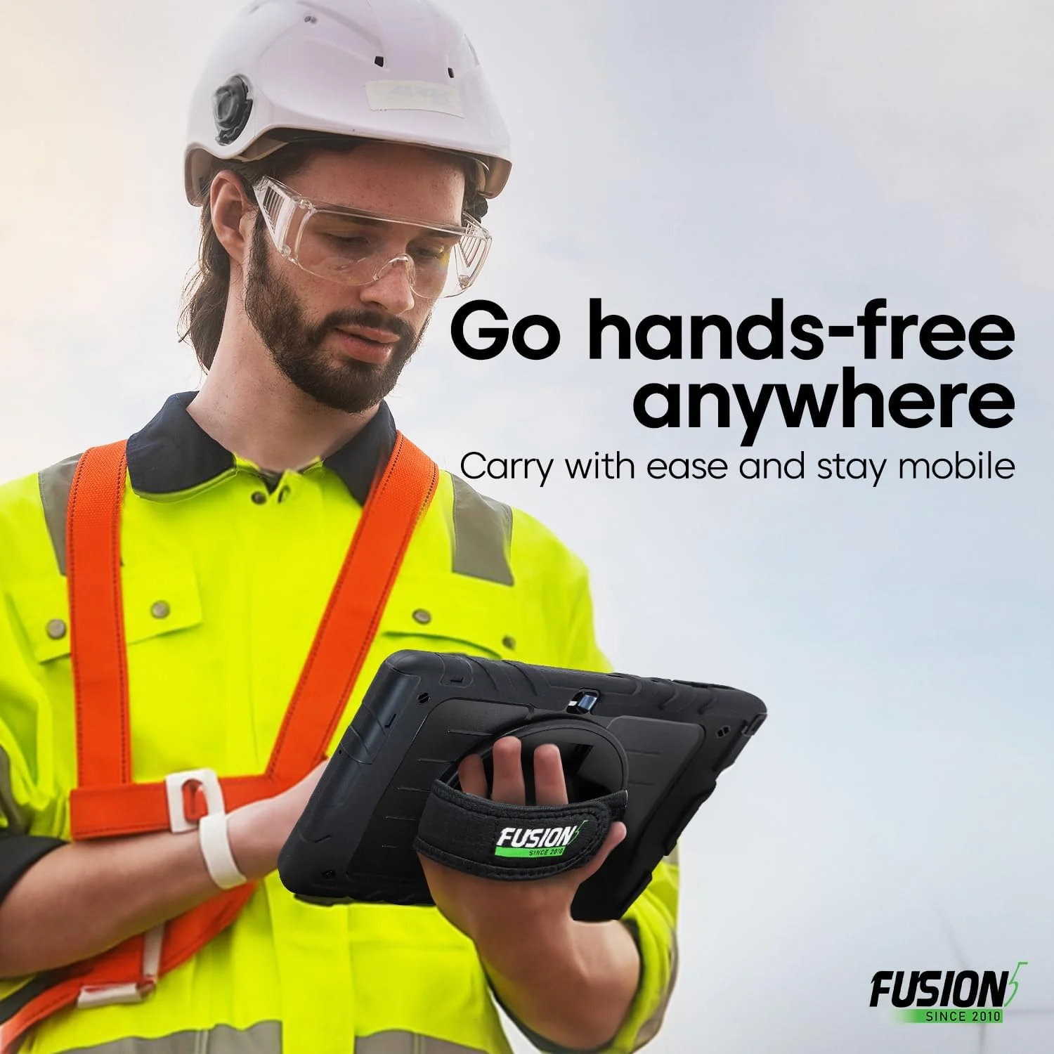 Fusion5 10.1in Windows 11 Full HD Rugged Tablet PC, 8GB RAM, 512GB SSD - FWIN232 PRO N5 - Image 3 Fusion5 10.1in Windows 11 Full HD Rugged Tablet PC, 8GB RAM, 512GB SSD - FWIN232 PRO N5 - Image 3