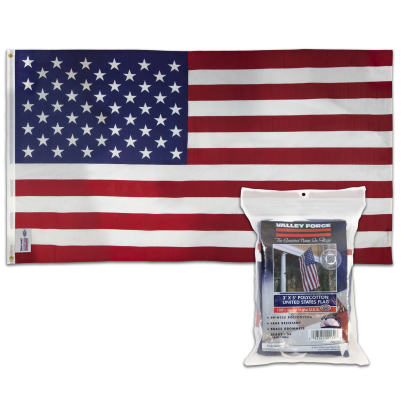 Valley Forge - USS-1 - American Flag 36 in. H x 60 in. W