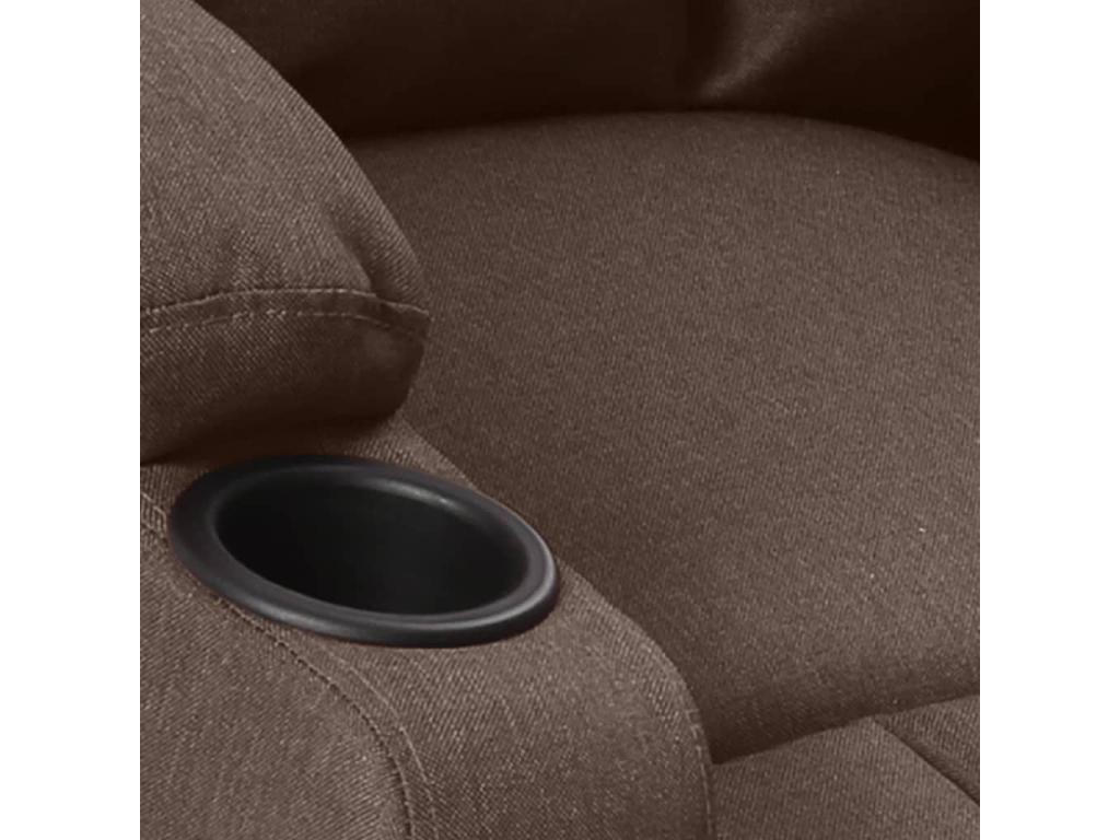 Sillón de masaje Tela color topo