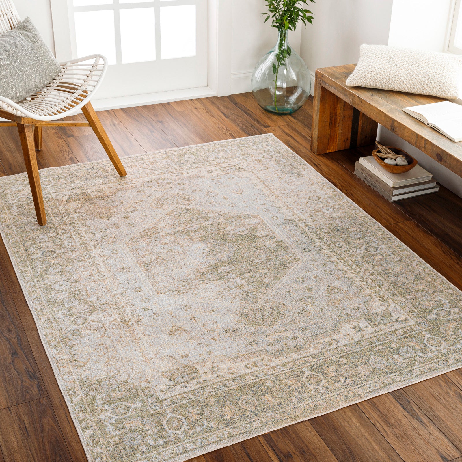 Blokker Bavu Vloerkleed 200 x 275 cm - Sage