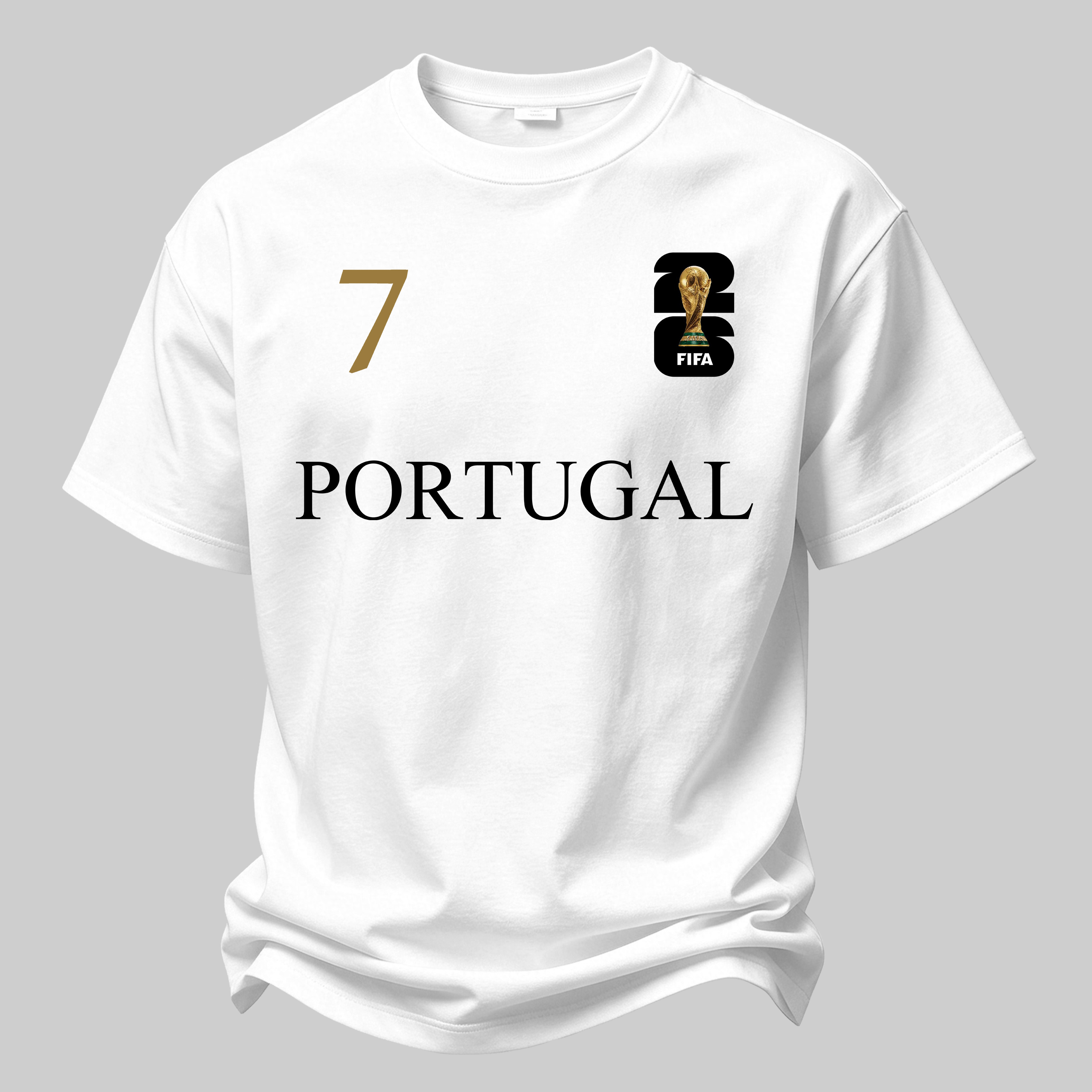 Number 7 Football Legend Printed Oversized Unisex T-shirt