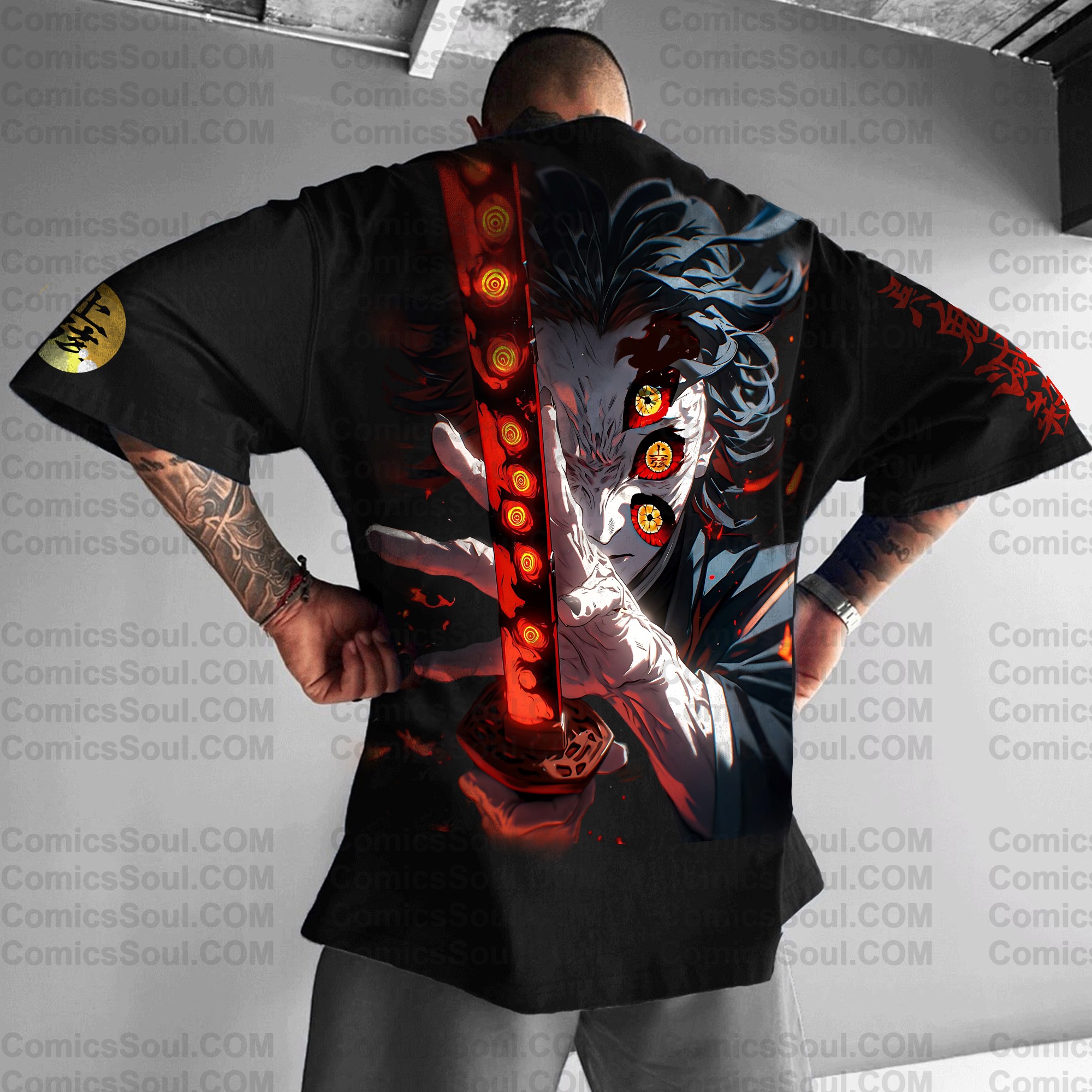 Unisex Anime Inspired Vintage T-Shirt| KNY