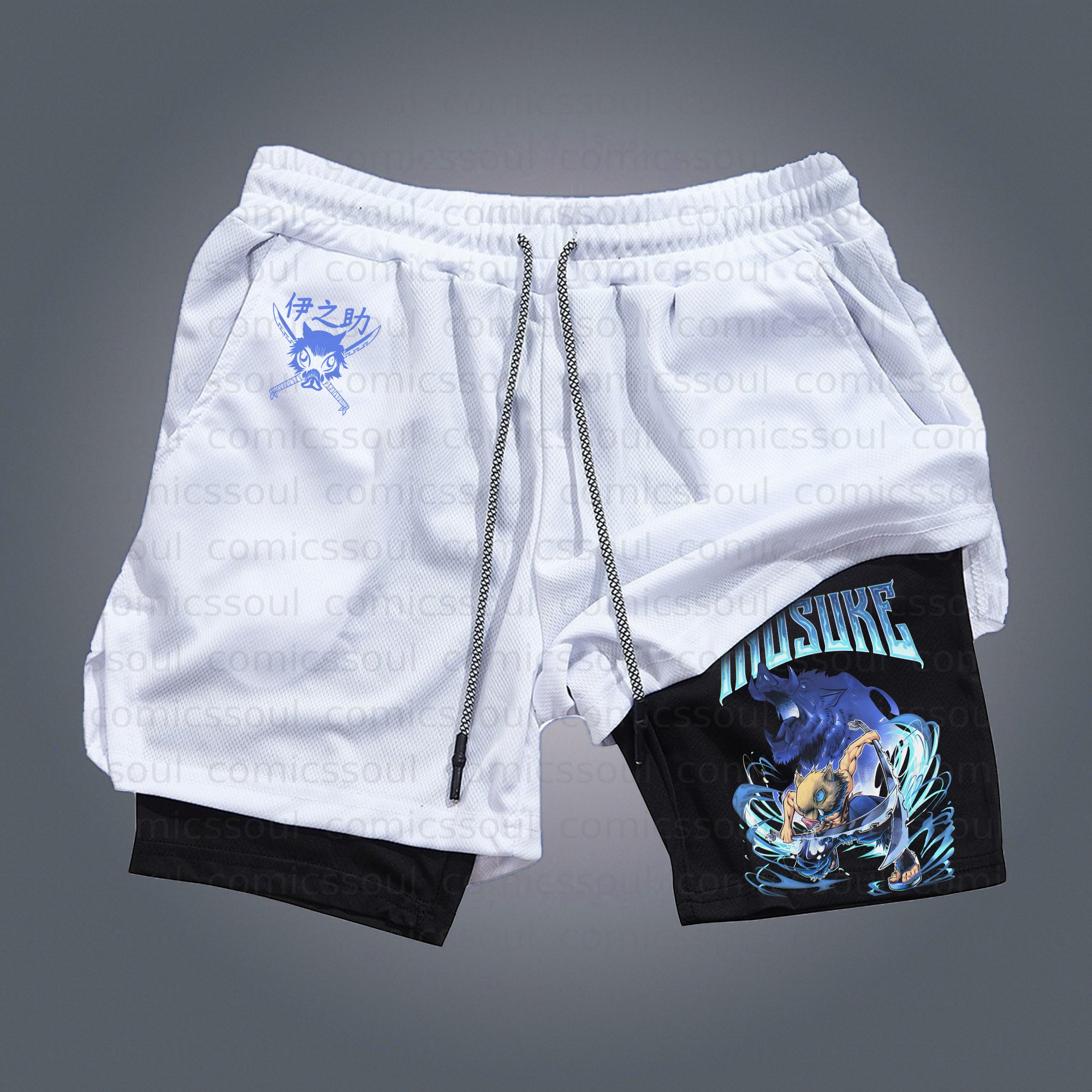 Unisex Casual Anime Streetwear Shorts 丨Comicssoul