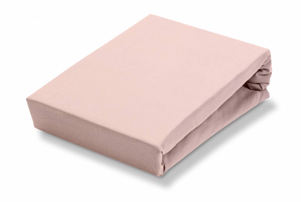 Jersey Supreme Hoeslaken Sepia Pink   180-200 x 200-220 cm   Roze