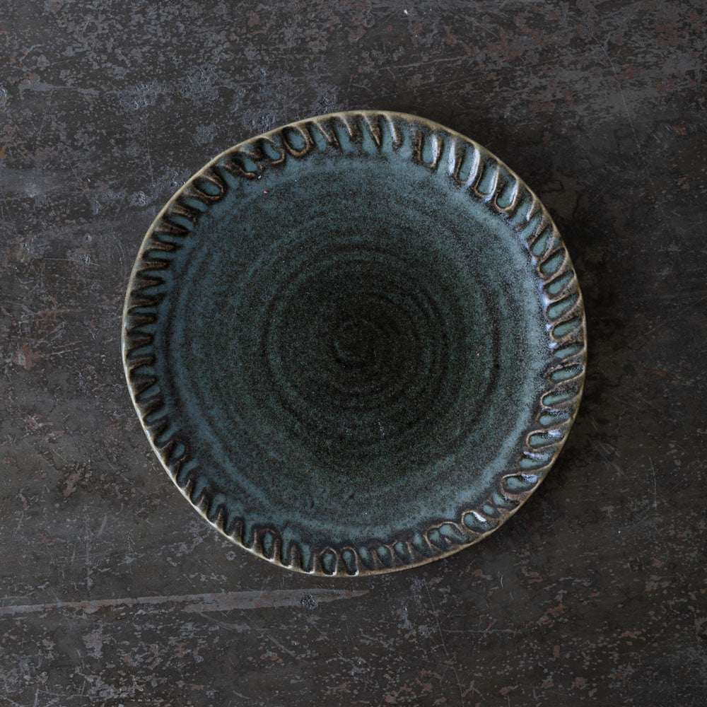 Assiette plate Dashi - Charbon