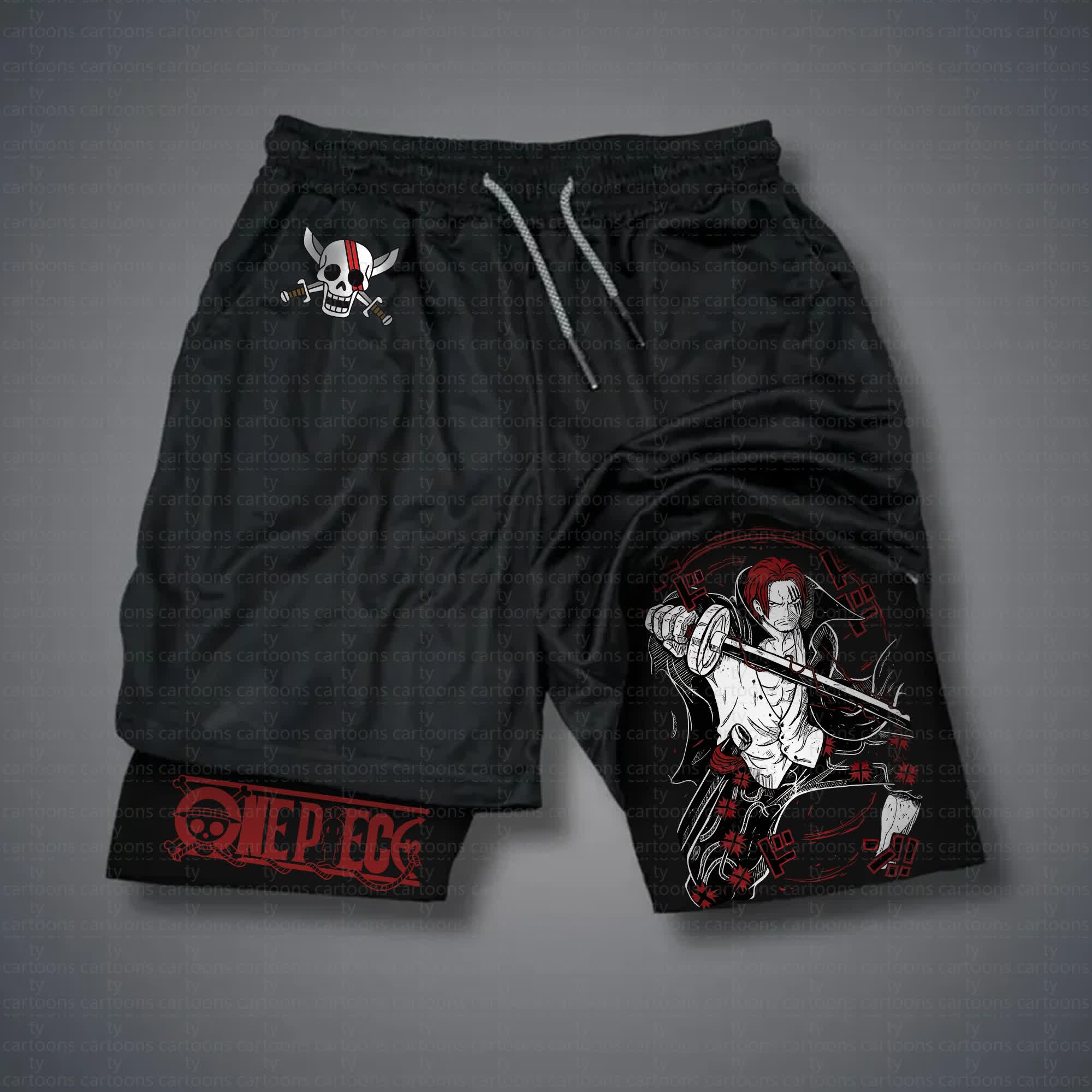 Unisex Casual Anime Streetwear Shorts | Comicssoul