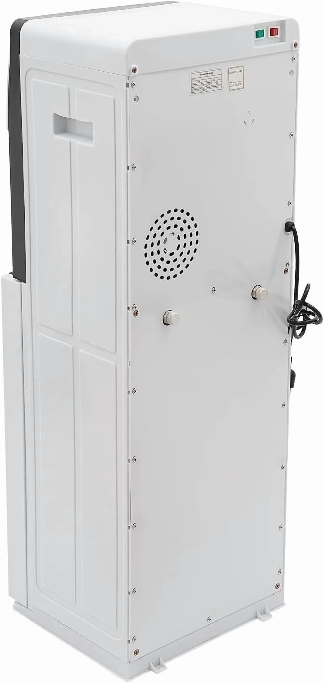 White Water Dispenser Bottom Loading Water Cooler for 5 Gallon Bottles for Offices, Nurseries, Homes, Gyms, Kitchen