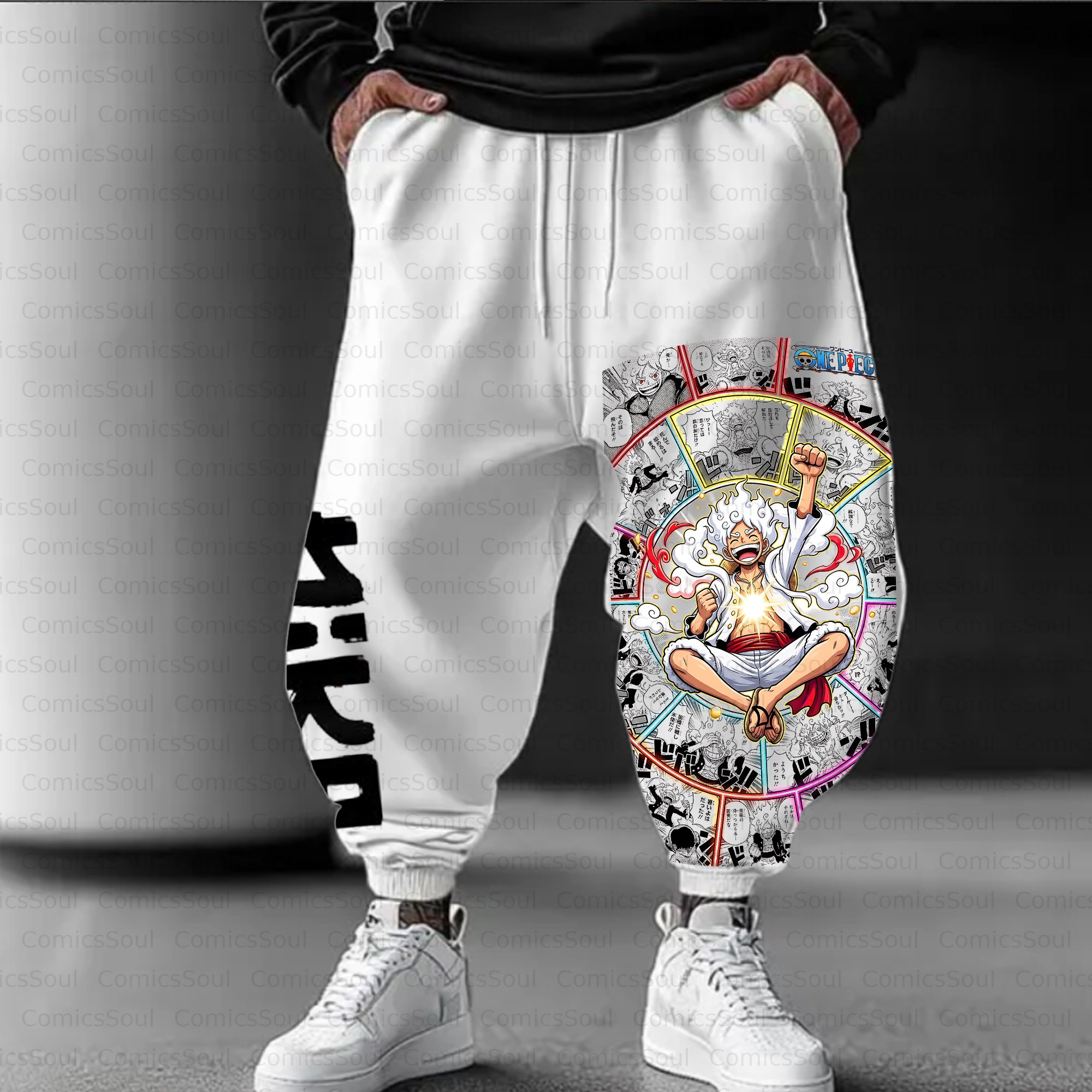 Unisex Casual Anime Streetwear Pant