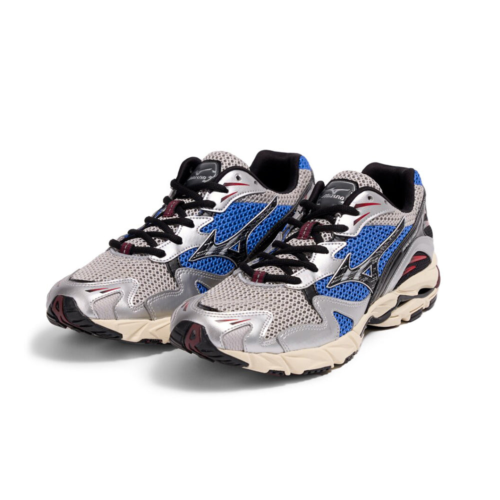 Mizuno - Baskets Wave Rider 10 - Noir Bleu Dazzling