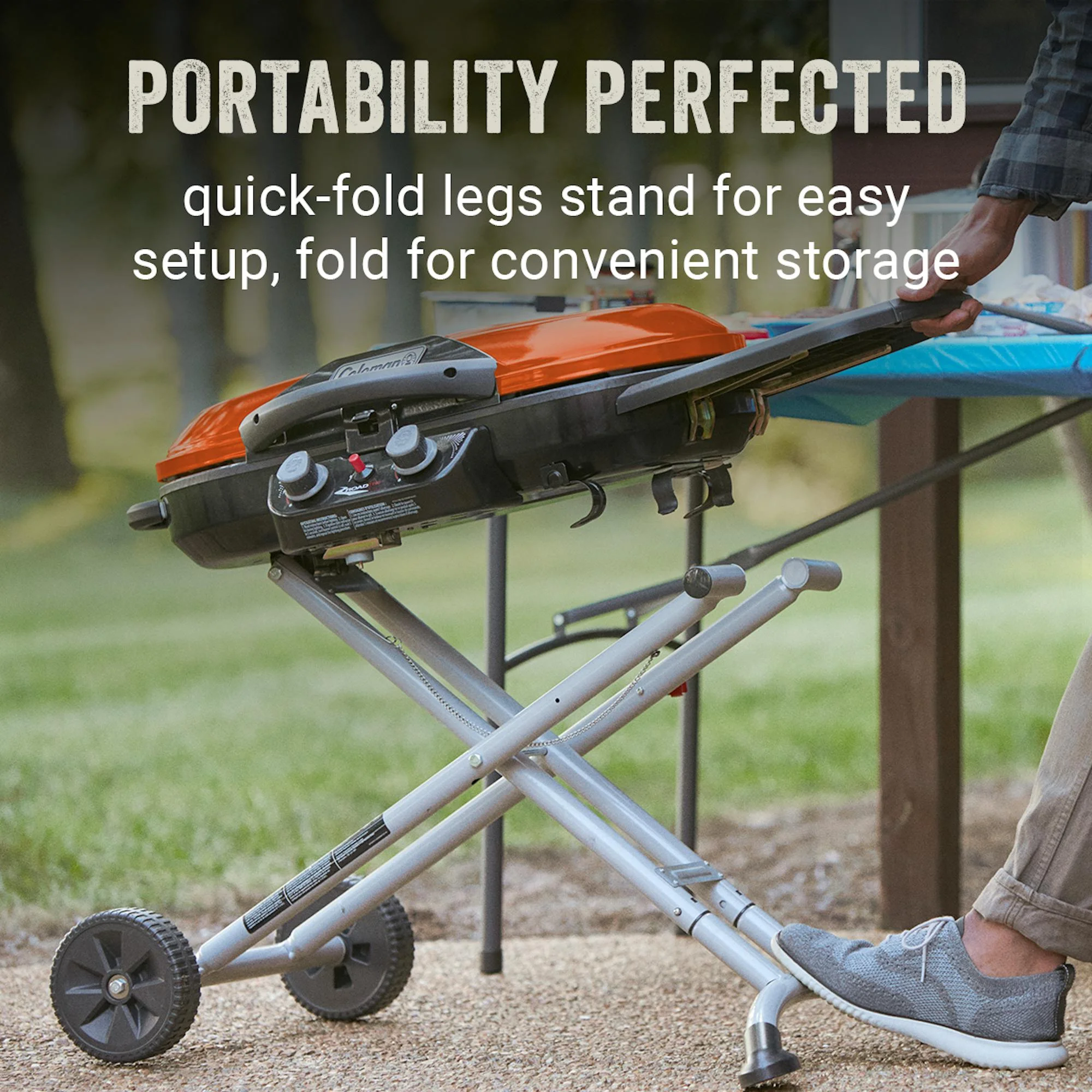 Coleman RoadTrip? X-Cursion 2 Burner Propane Gas Portable Grill - Image 12