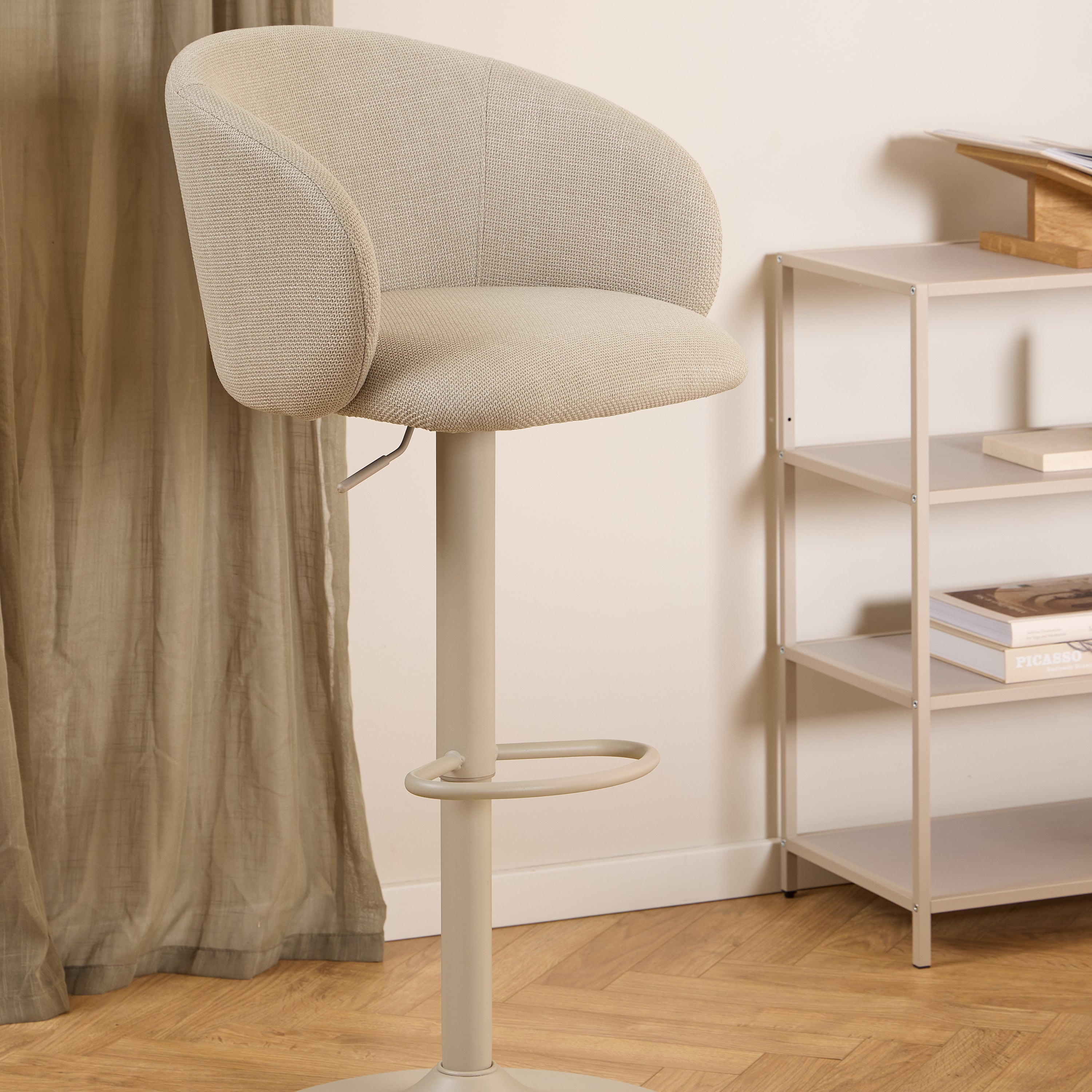 Blokker Mave Barkruk - Beige