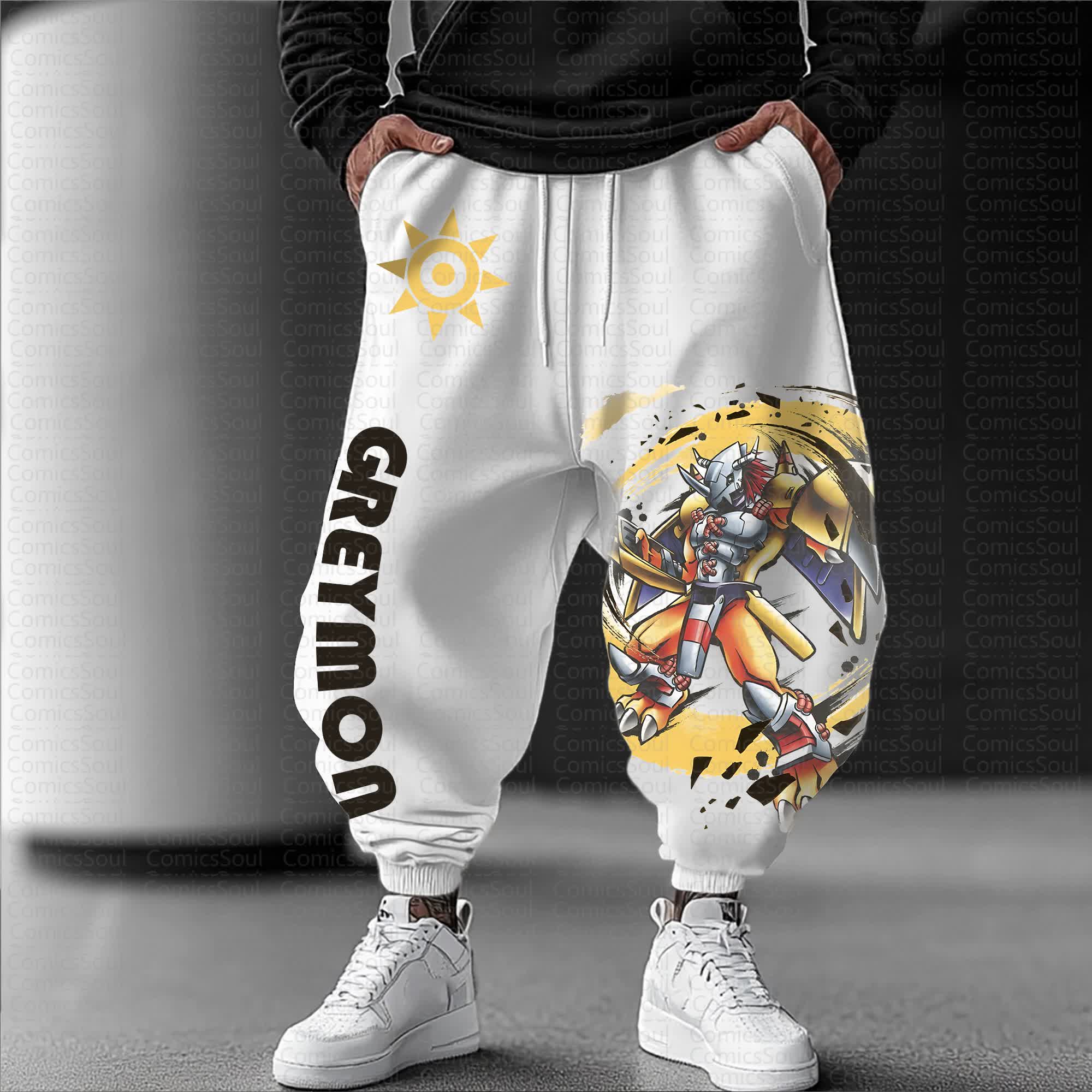 Unisex Anime Inspired Vintage Pants丨Comicssoul