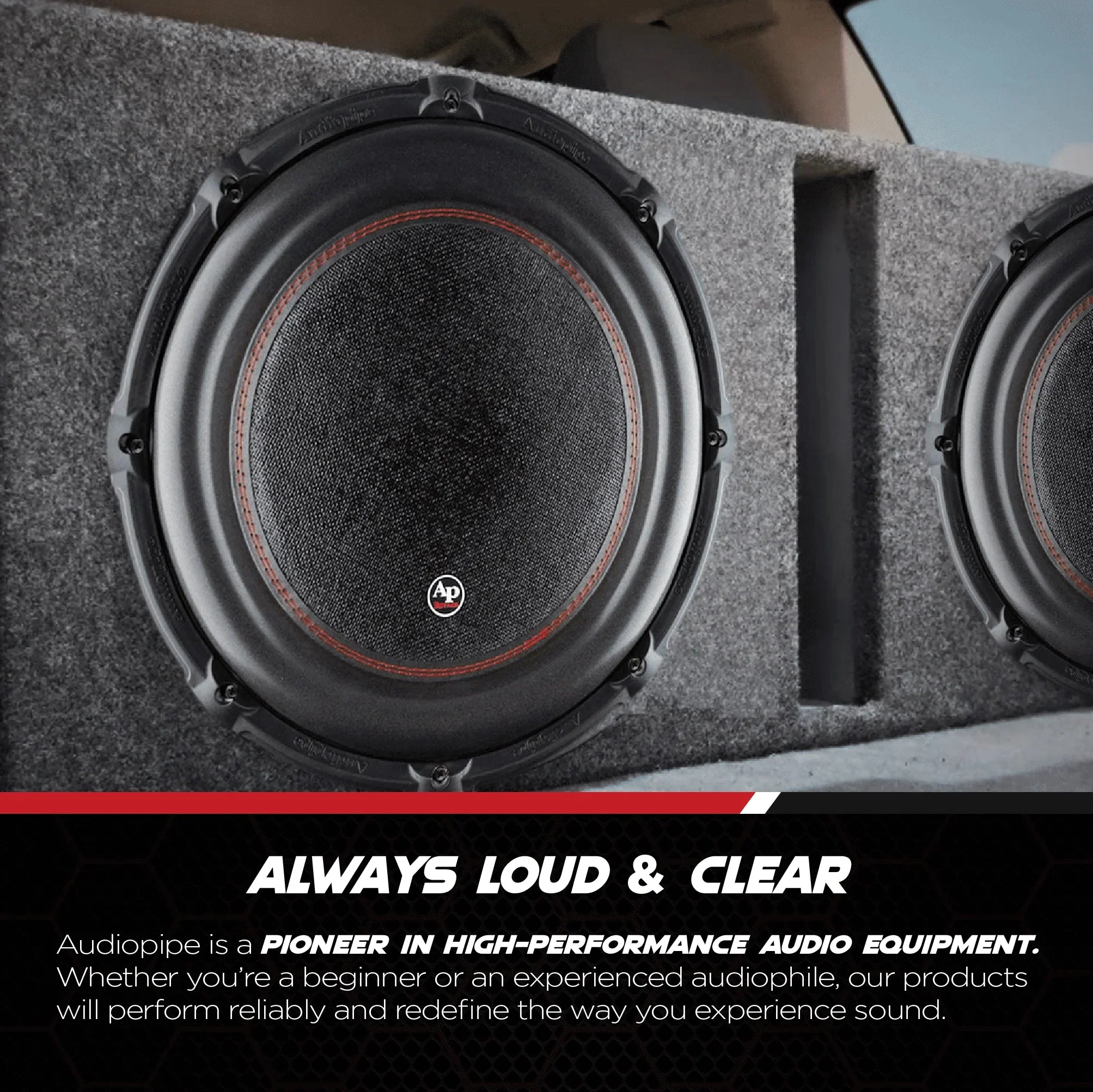 AudioPipe 15-Inch Dual 2 Ohm Car Audio Subwoofer - TXX-BDC4-15D2 - Image 6 AudioPipe 15-Inch Dual 2 Ohm Car Audio Subwoofer - TXX-BDC4-15D2 - Image 6