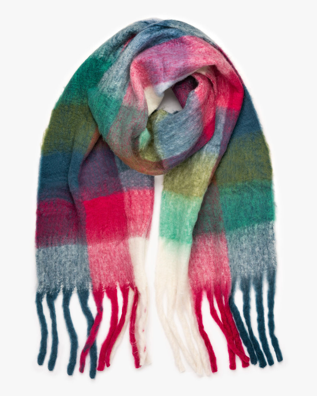 Voyage Plaid Scarf - Se7enfashion