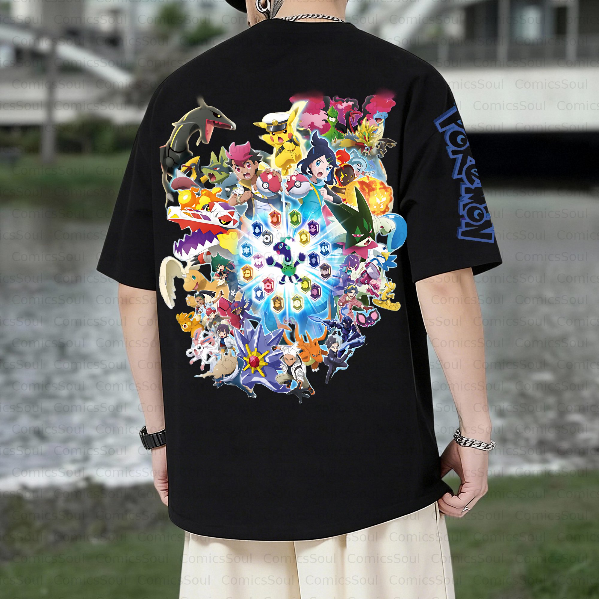 Unisex Anime Inspired Vintage T-Shirt