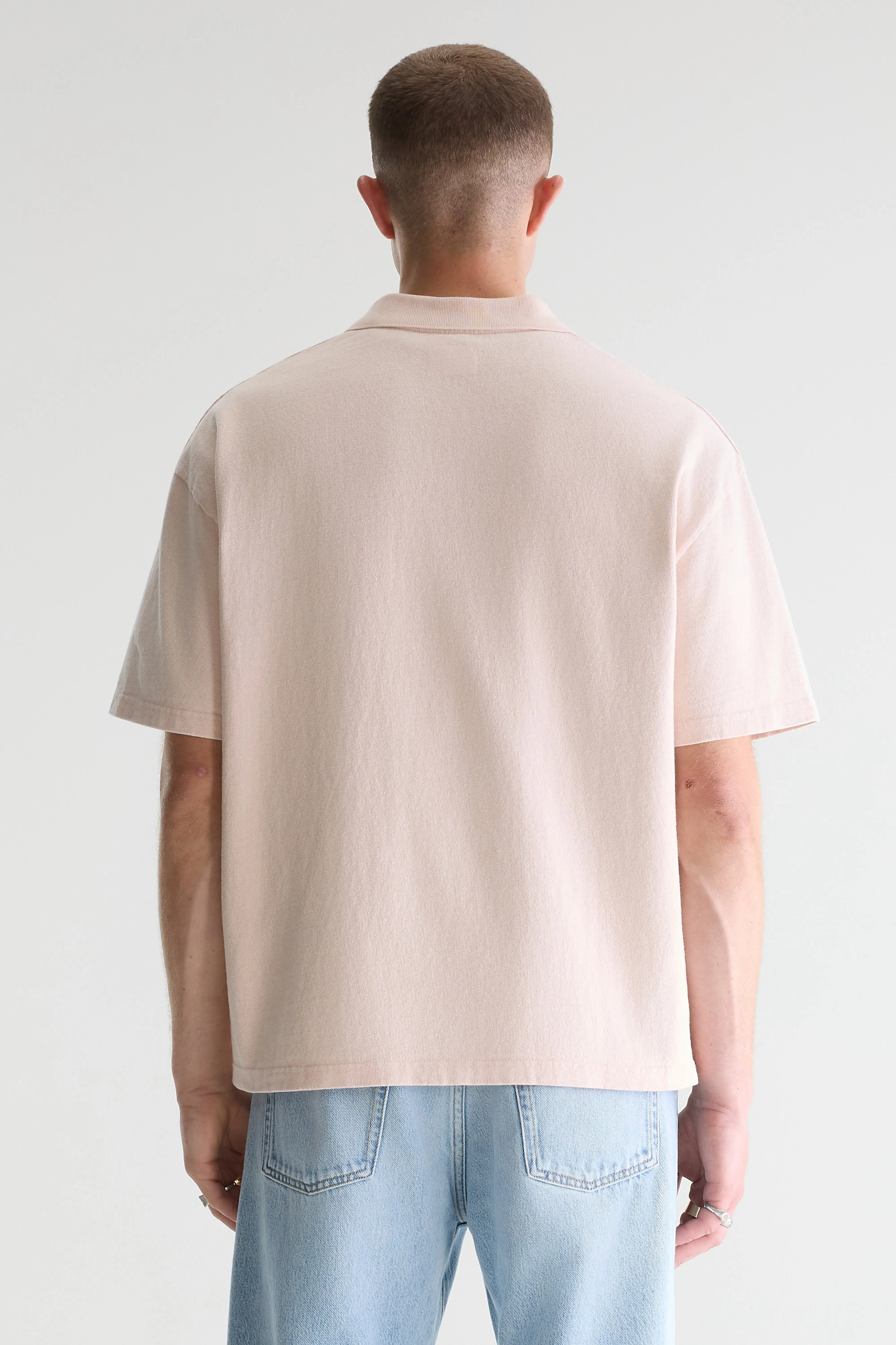 Bellerose Forst short-sleeve polo (261 / M / OLD PINK)