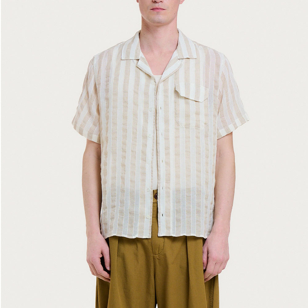 Homecore - Chemise Guarda Lotie - Beige Stripes
