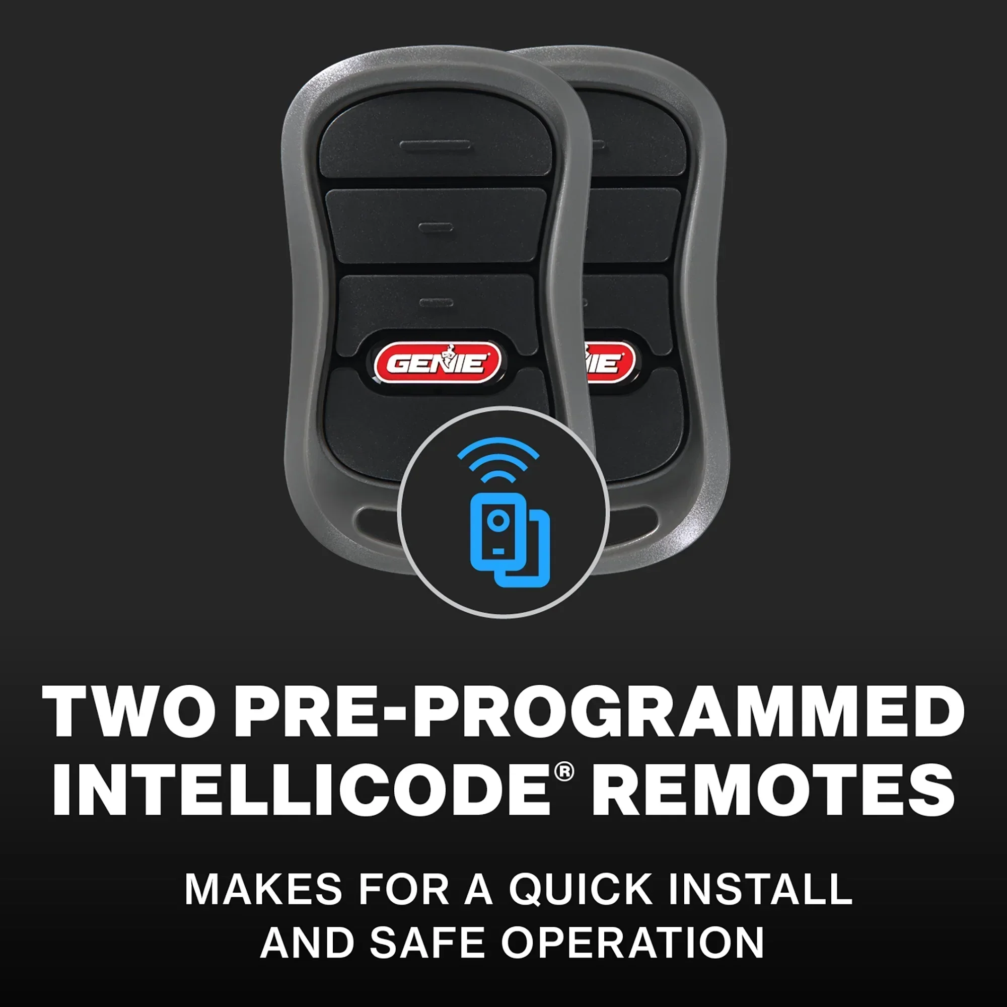 Genie StealthDrive Connect Smart Garage Door Opener With WiFi And Battery Backup - 7155-TKV - Image 4 Genie StealthDrive Connect Smart Garage Door Opener With WiFi And Battery Backup - 7155-TKV - Image 4