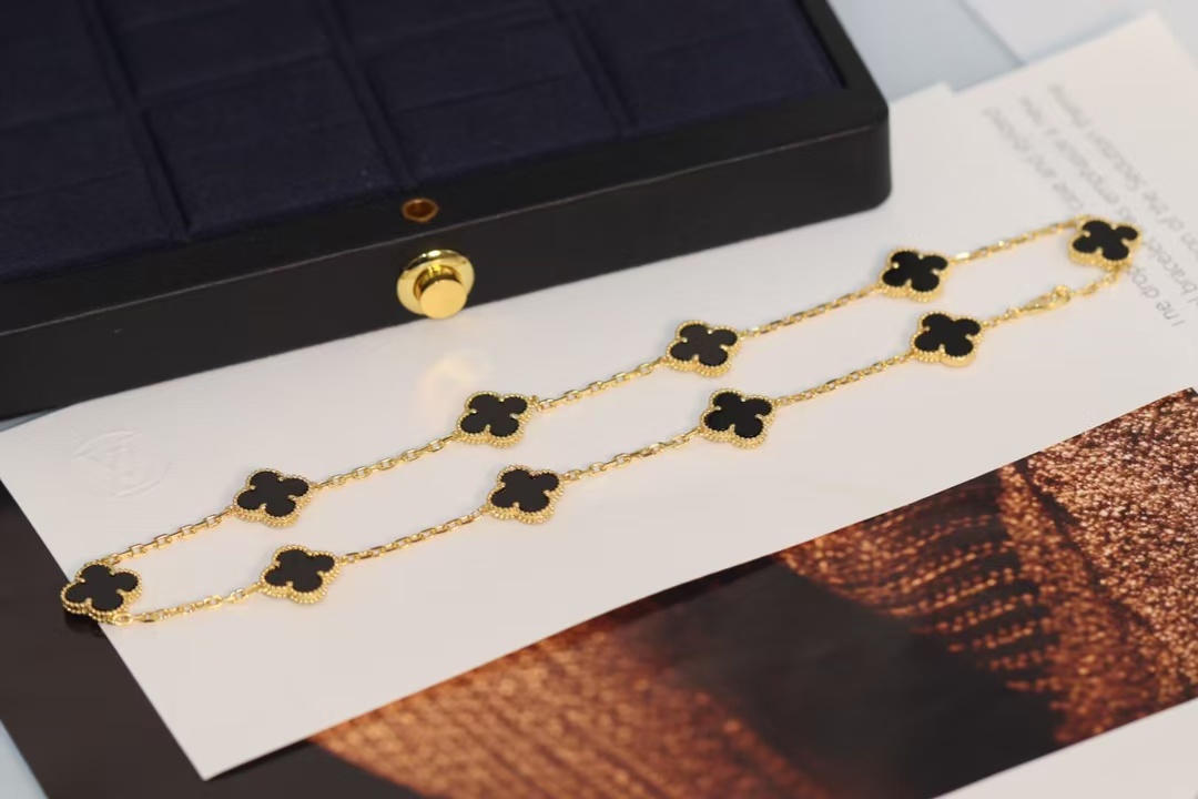 VCA Vintage Alhambra Necklace, 10 Motifs - Original Replica Club