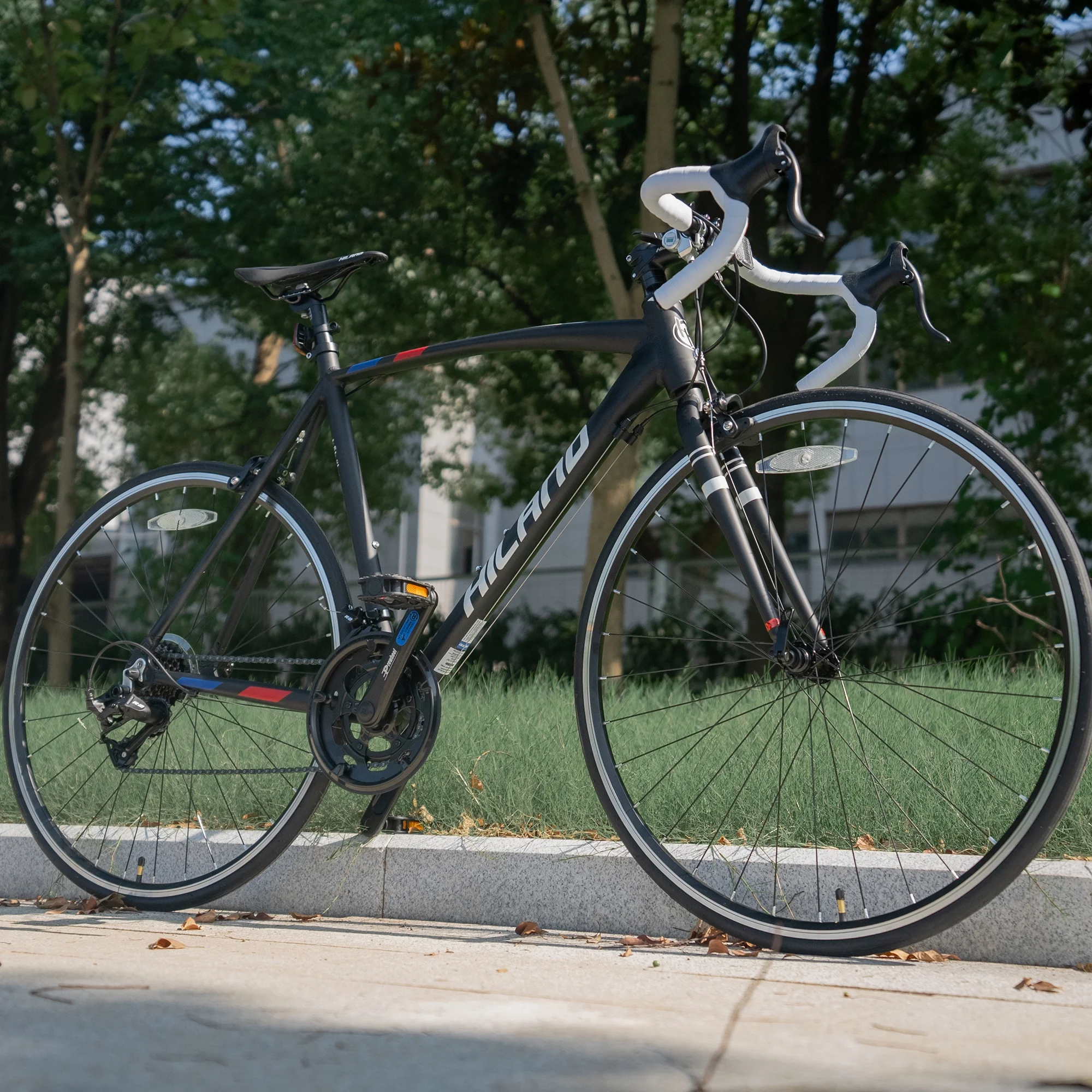 Hiland Road Bike,Shimano 14 Speeds,Light Weight Aluminum Frame,700C Racing Bike for Men - Image 9