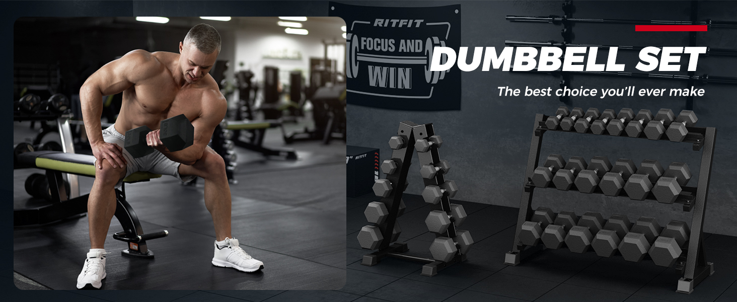 dumbbell set