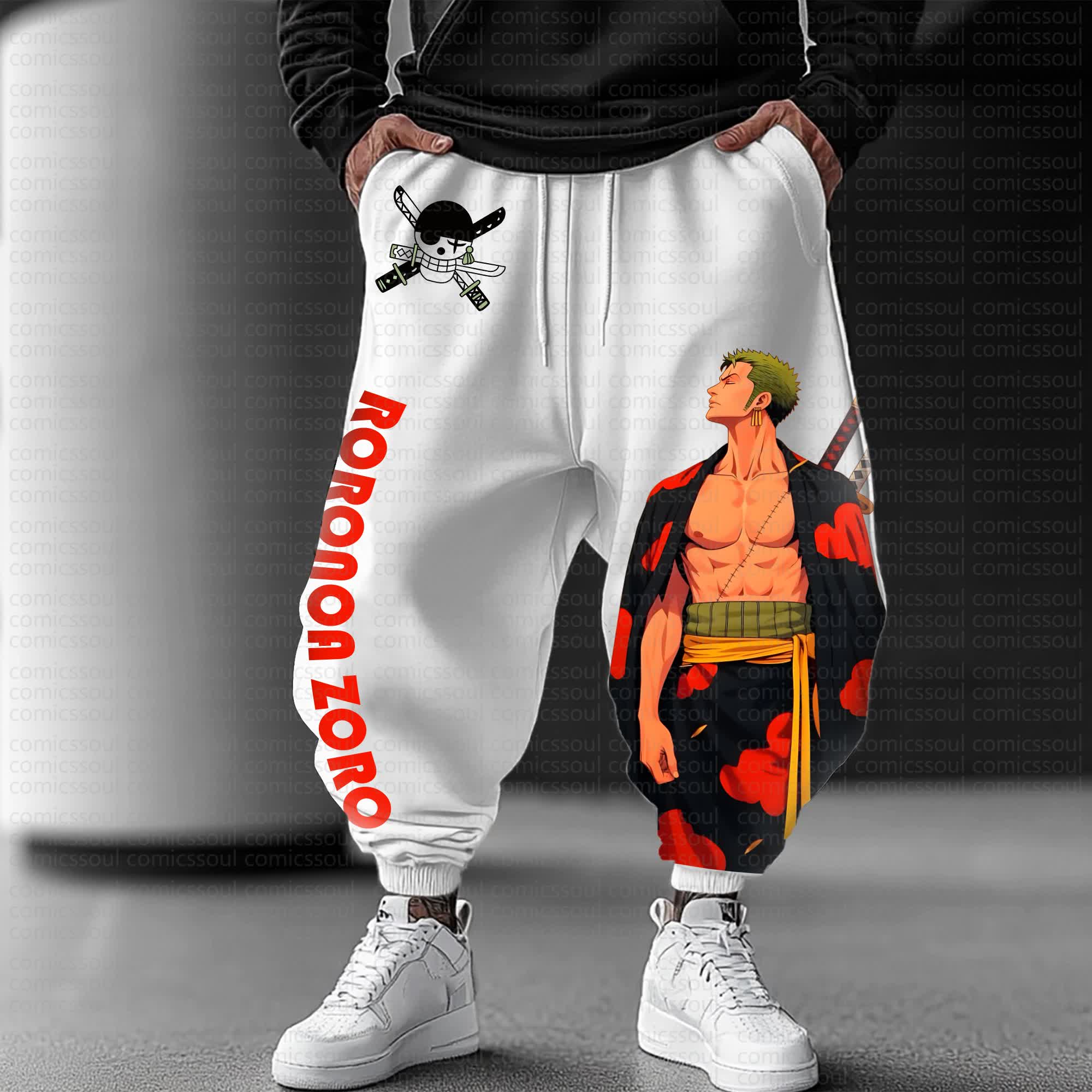 Unisex Anime Inspired Vintage Pants丨Comicssoul