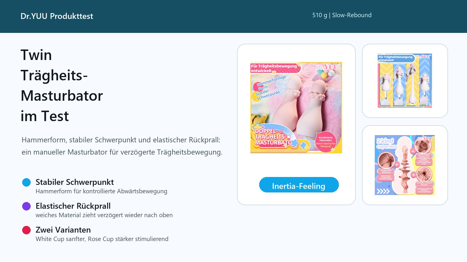 Dr.YUU Twin Trägheits-Masturbator im Test