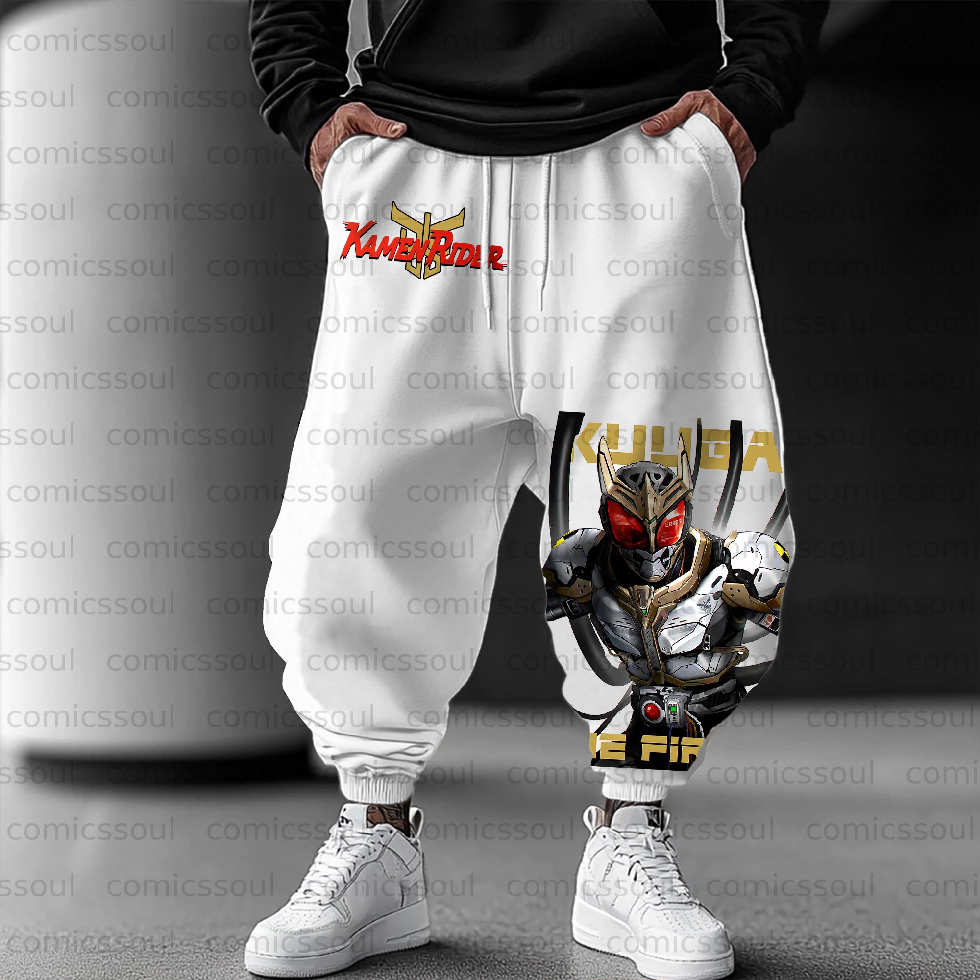 Unisex Anime Inspired Vintage Pants