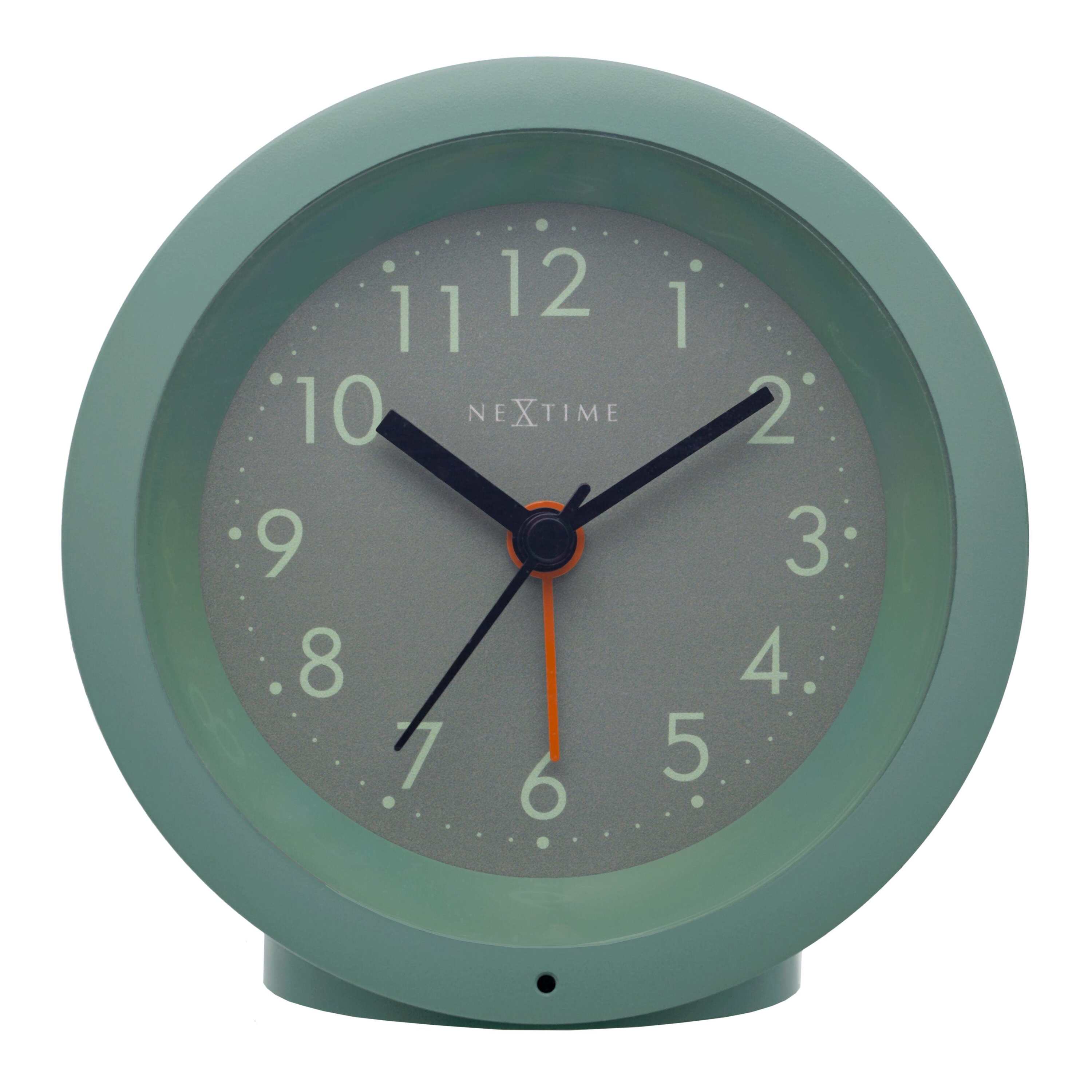 NeXtime - Tafelwekker Ø10,5 cm x 3,6 cm - Stil - Verlichte Wijzerplaat