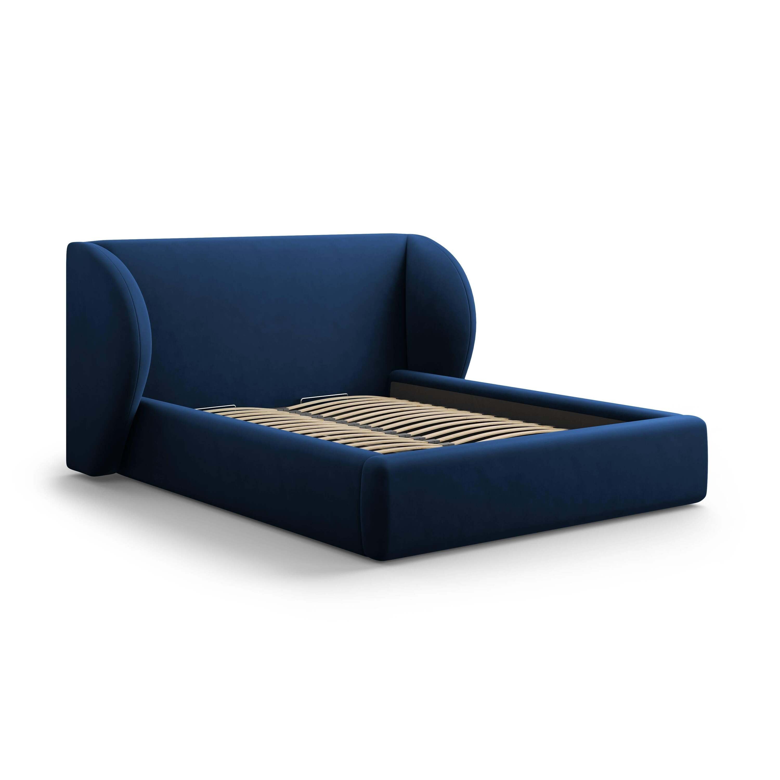 Micadoni Bedframe Miley met Opbergruimte - 180 x 200 cm - Fluweel - Ko