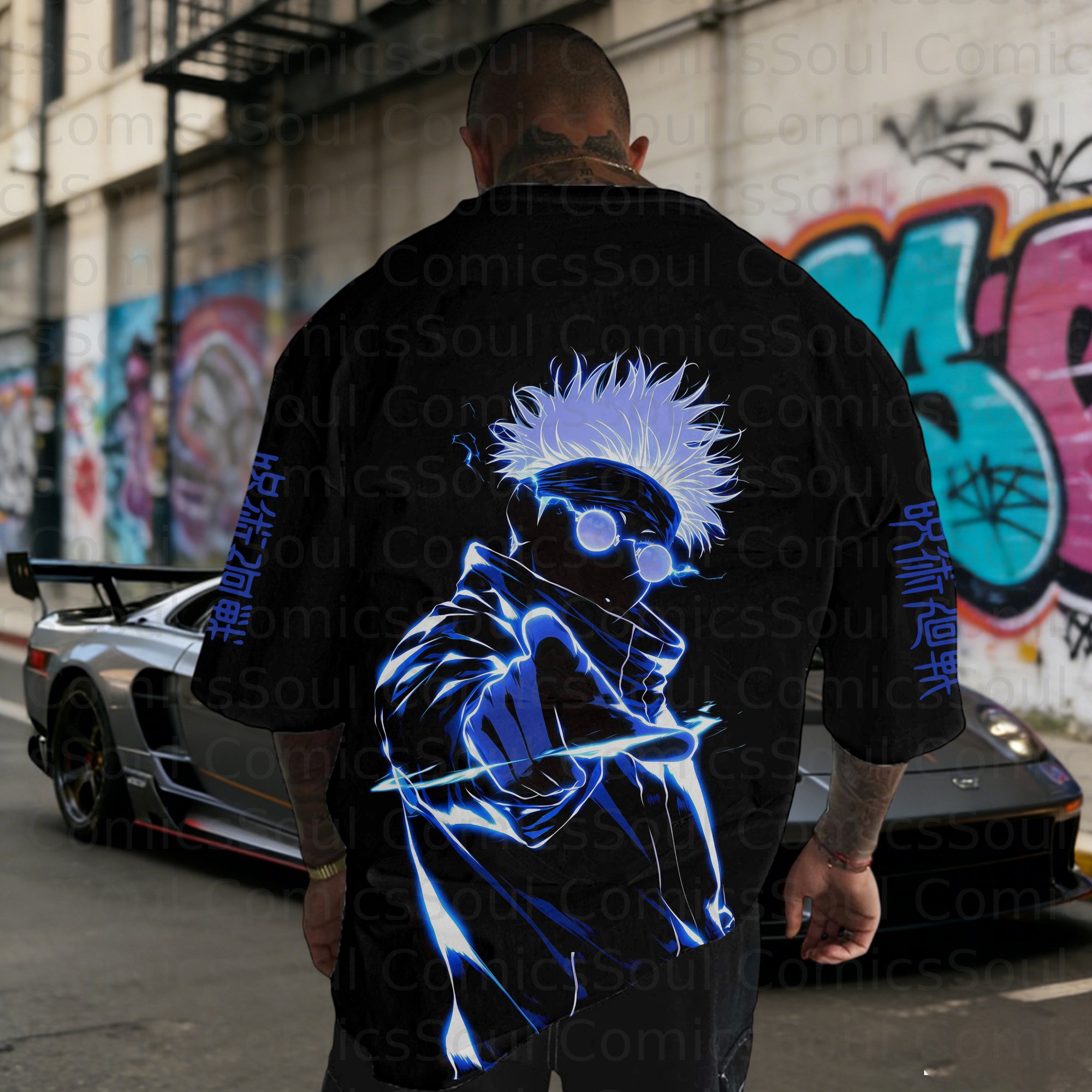 Unisex Anime Inspired Vintage T-Shirt