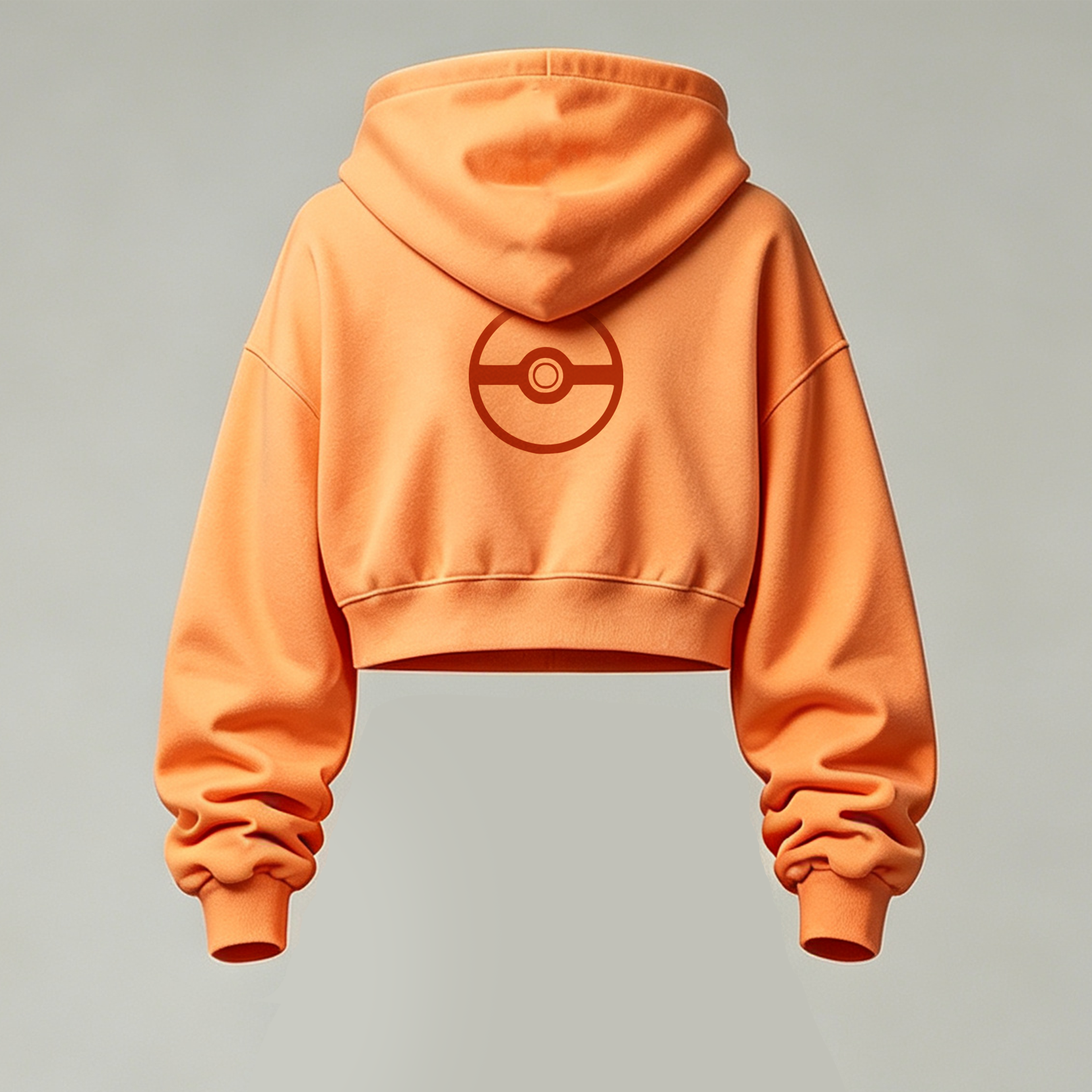 Pokémon Cropped Long Sleeve Hoodie & High Waist Jogger Pants Two Piece TeeThreads Sustain the Scene with Custom Apparel