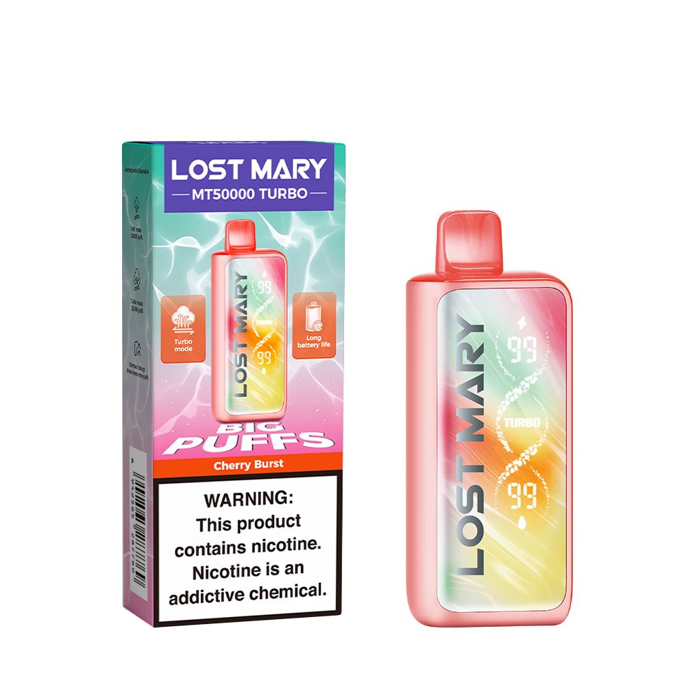 LOST MARY MT50K Turbo Rechargeable Disposable Vape - elfbarduke