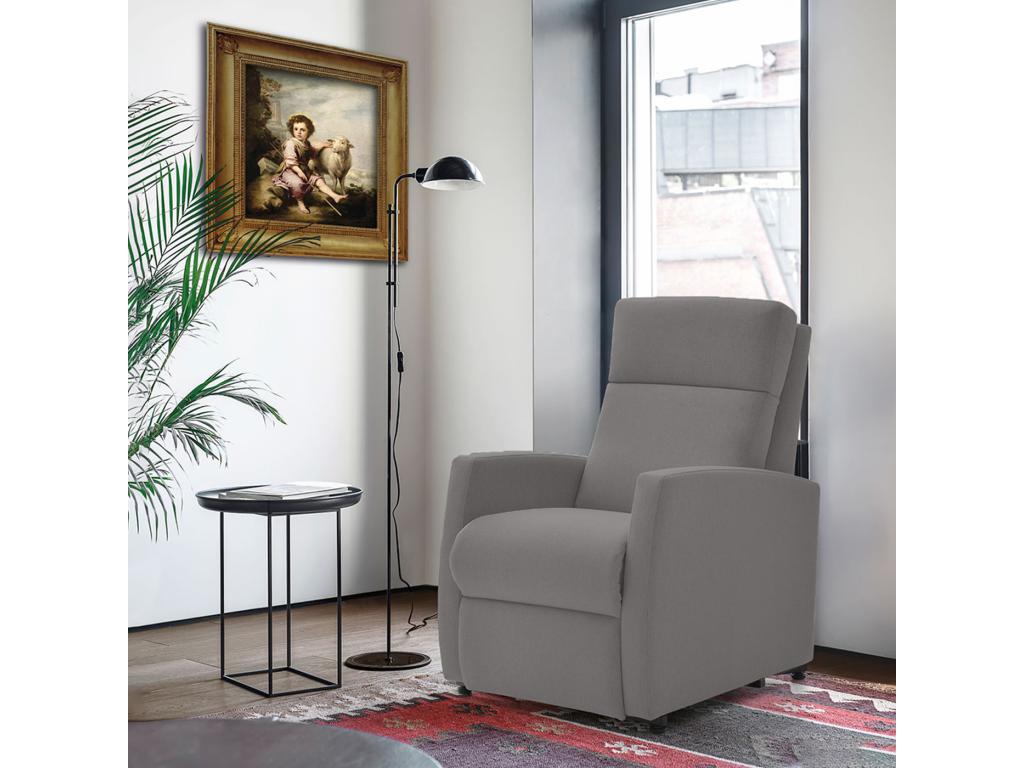 Sillón Urban Sillón Eléctrico Puesta En Pie Häusbed 105X82X70 - 5 Cm Pizarra