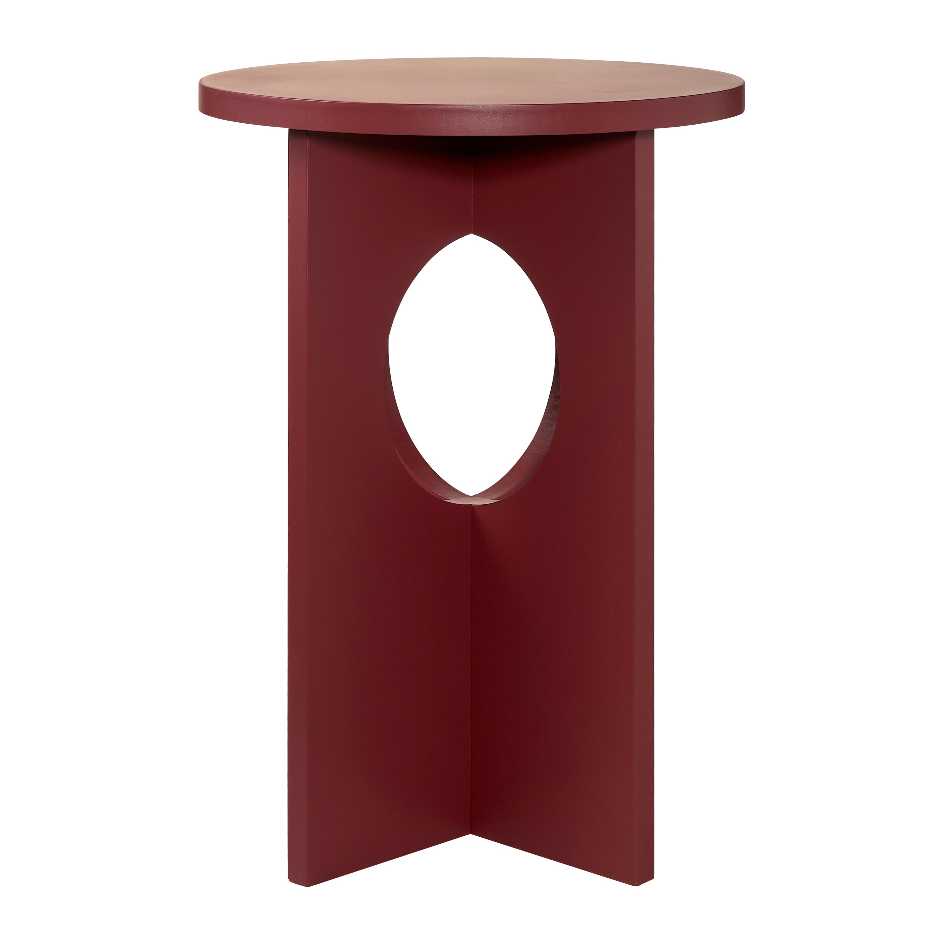 Blokker Pry Bijzettafel - Bordeaux